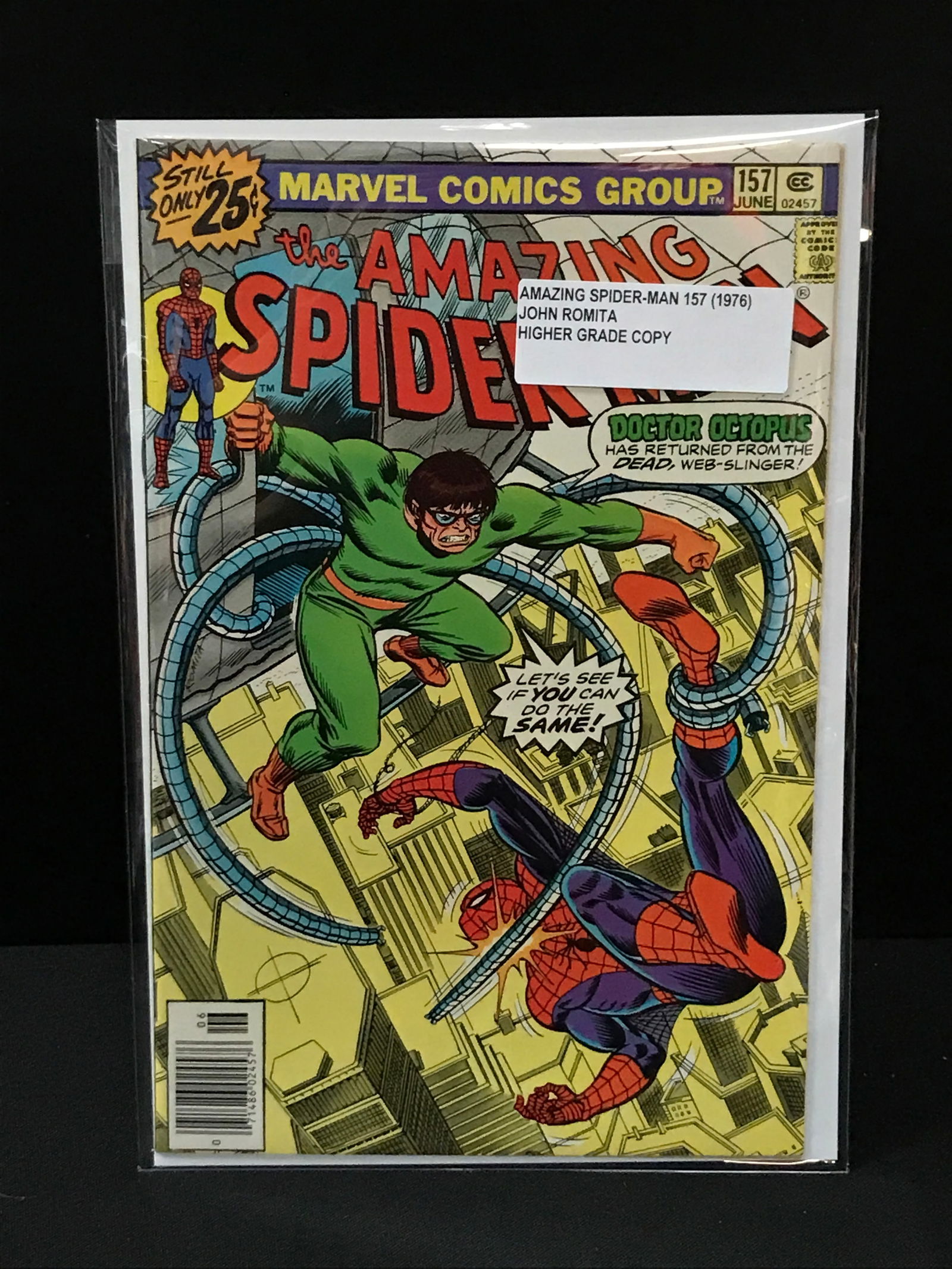 MARVEL COMICS NO.157 THE AMAZING SPIDERMAN: Prices are in Canadian dollars