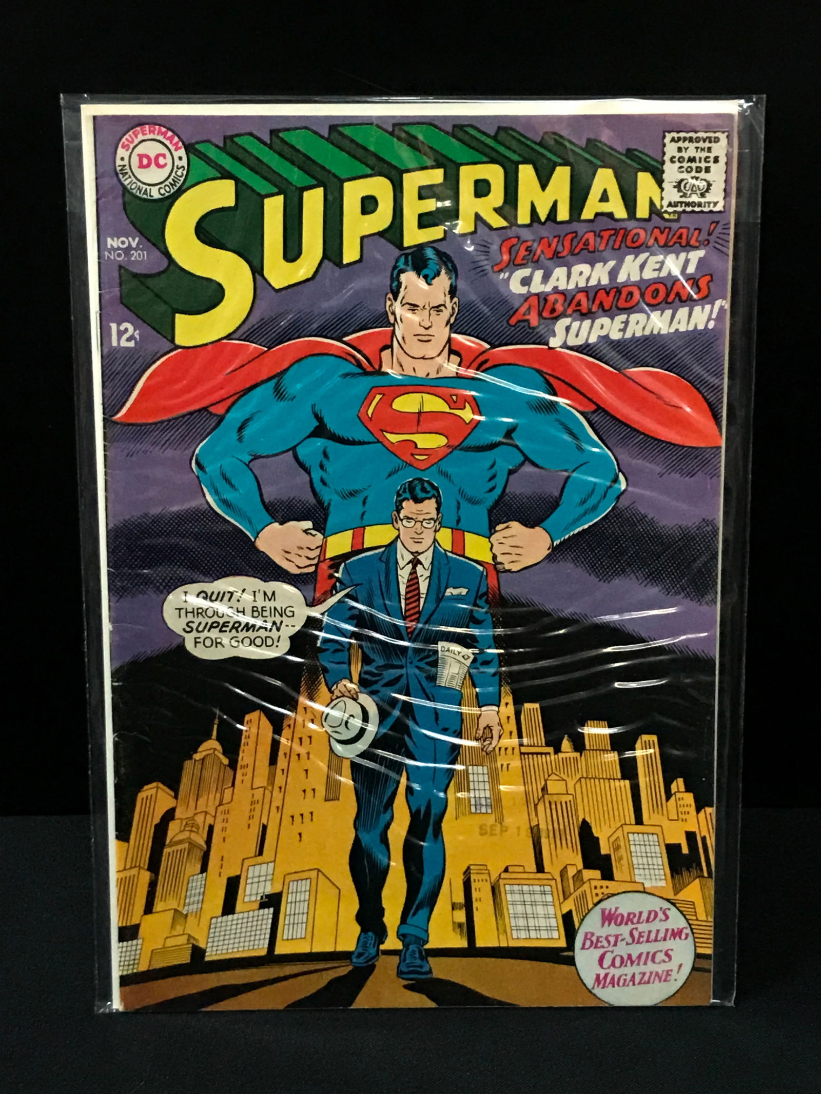 DC COMICS NO.201 SUPERMAN: Prices are in Canadian dollars