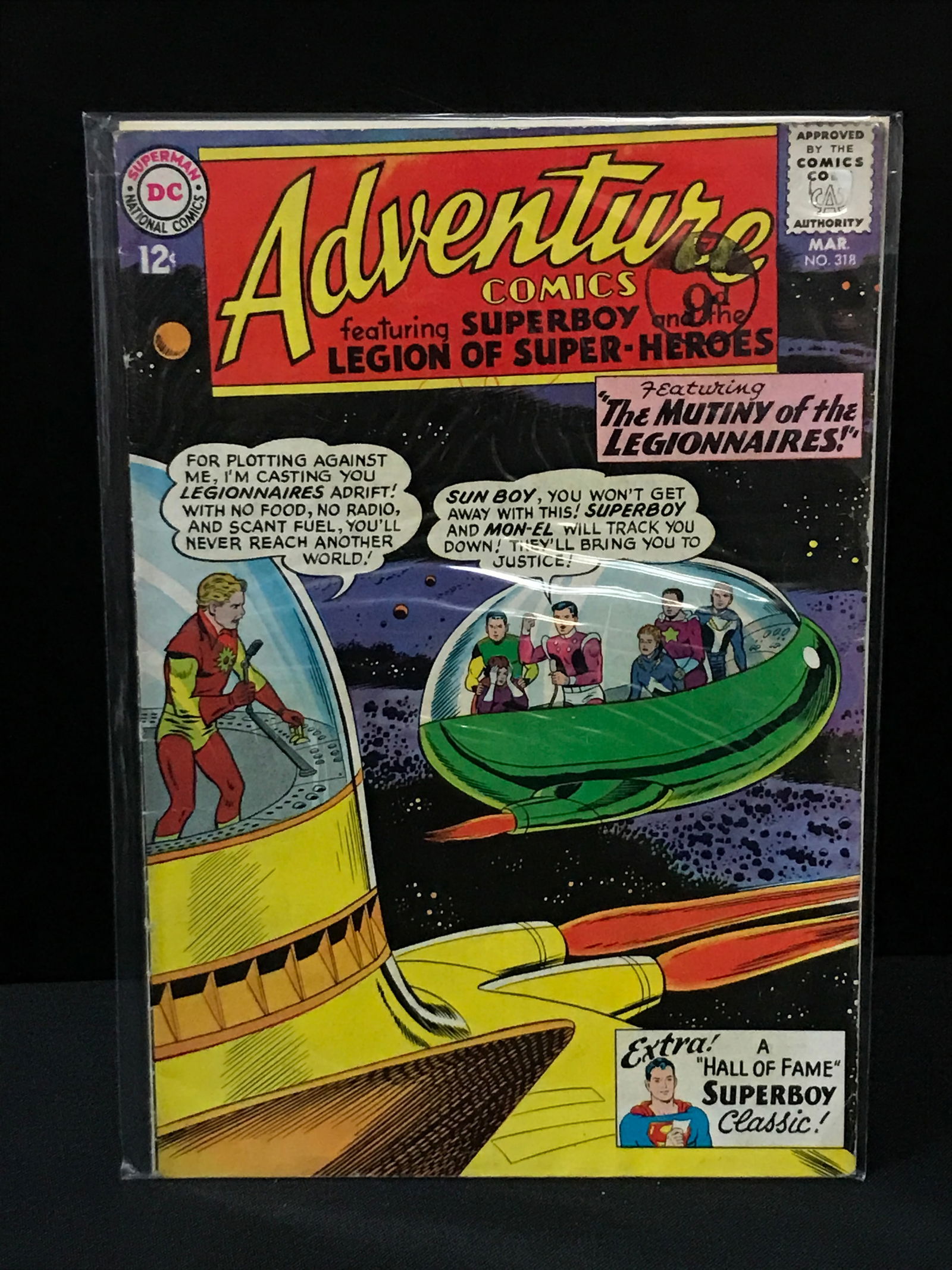 DC COMICS NO.318 ADVENTURE COMICS: Prices are in Canadian dollars
