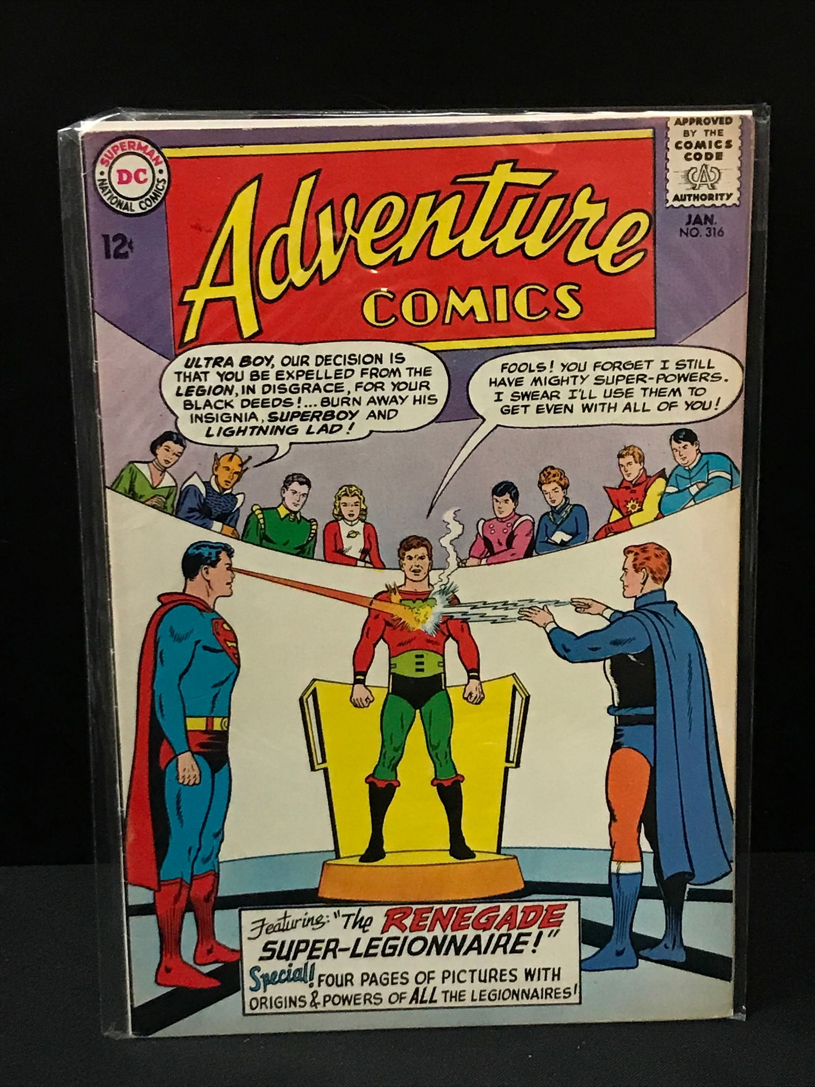 DC COMICS NO.316 ADVENTURE COMICS: Prices are in Canadian dollars
