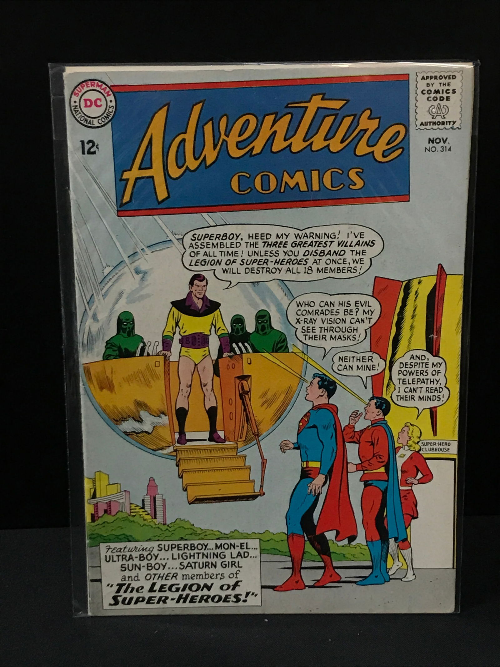 DC COMICS NO.314 ADVENTURE COMICS: Prices are in Canadian dollars
