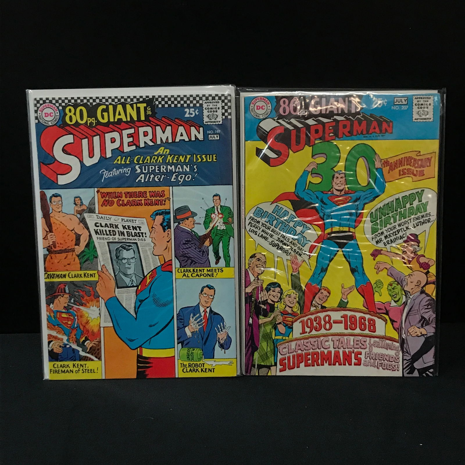 LOT OF 2 SUPERMAN COMICS (DC COMICS) (1 of 1)