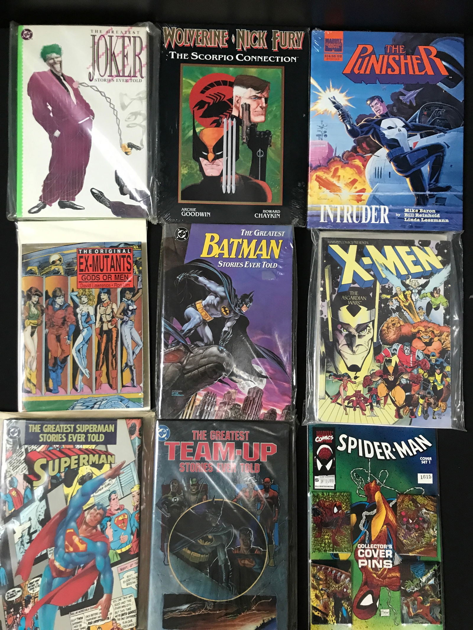 LOT OF 9 COMICS VARIOUS TITLES: Prices are in Canadian dollars