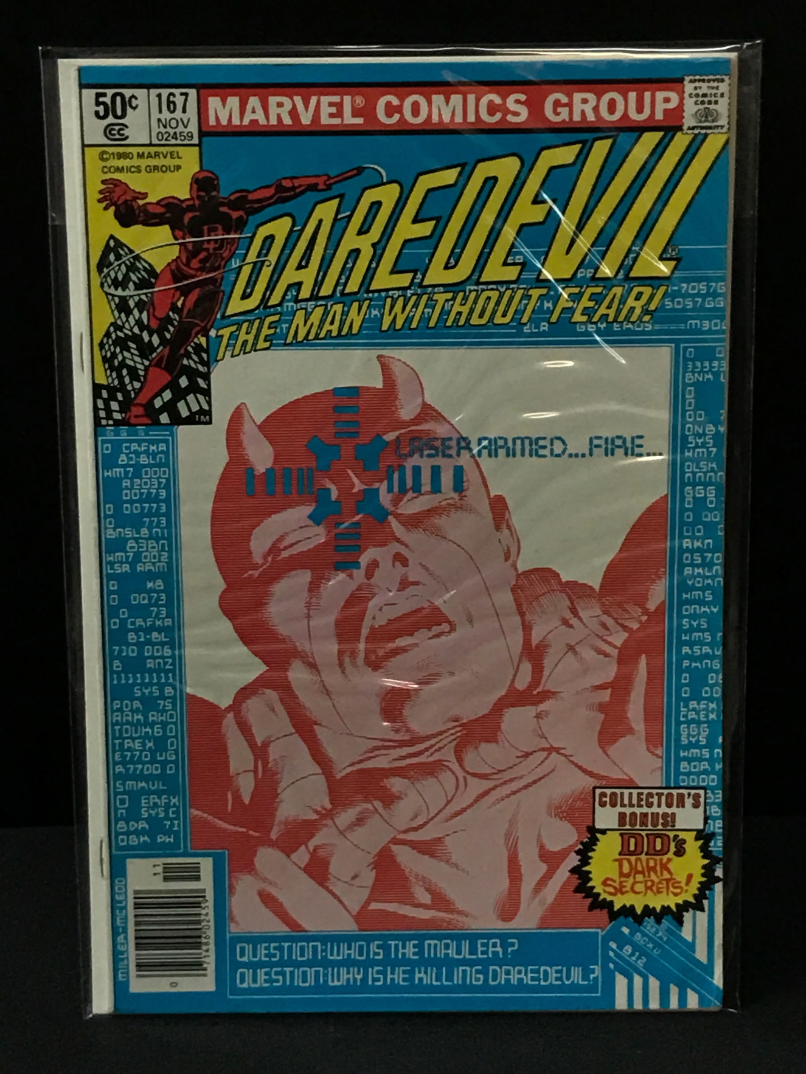 DAREDEVIL #167 - MARVEL COMICS (1 of 1)