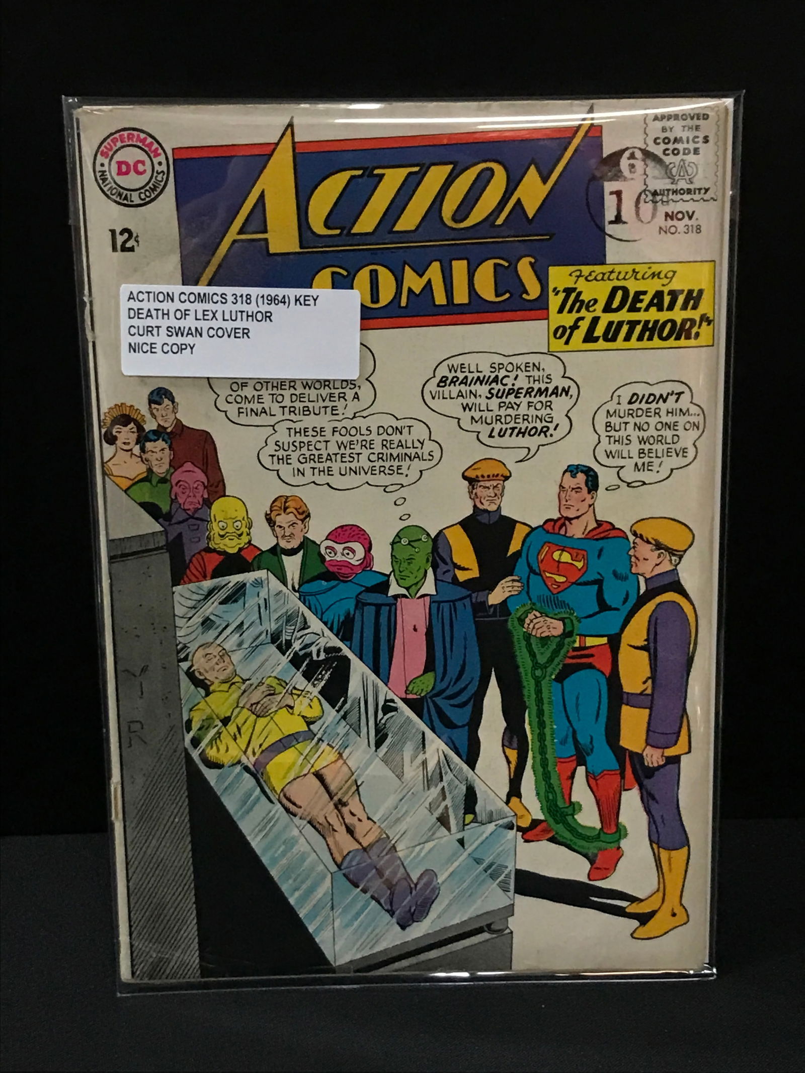 DC COMICS NO.318 ACTION COMICS: Prices are in Canadian dollars