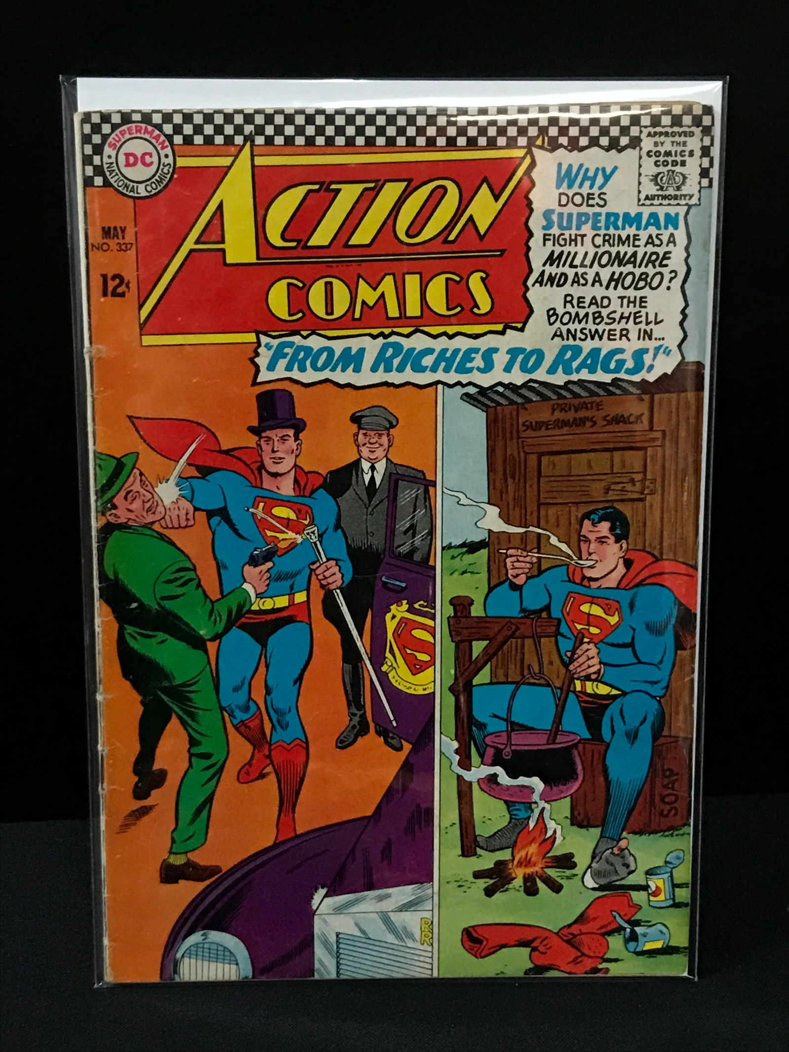 DC COMICS NO.337 ACTION COMICS (1 of 1)