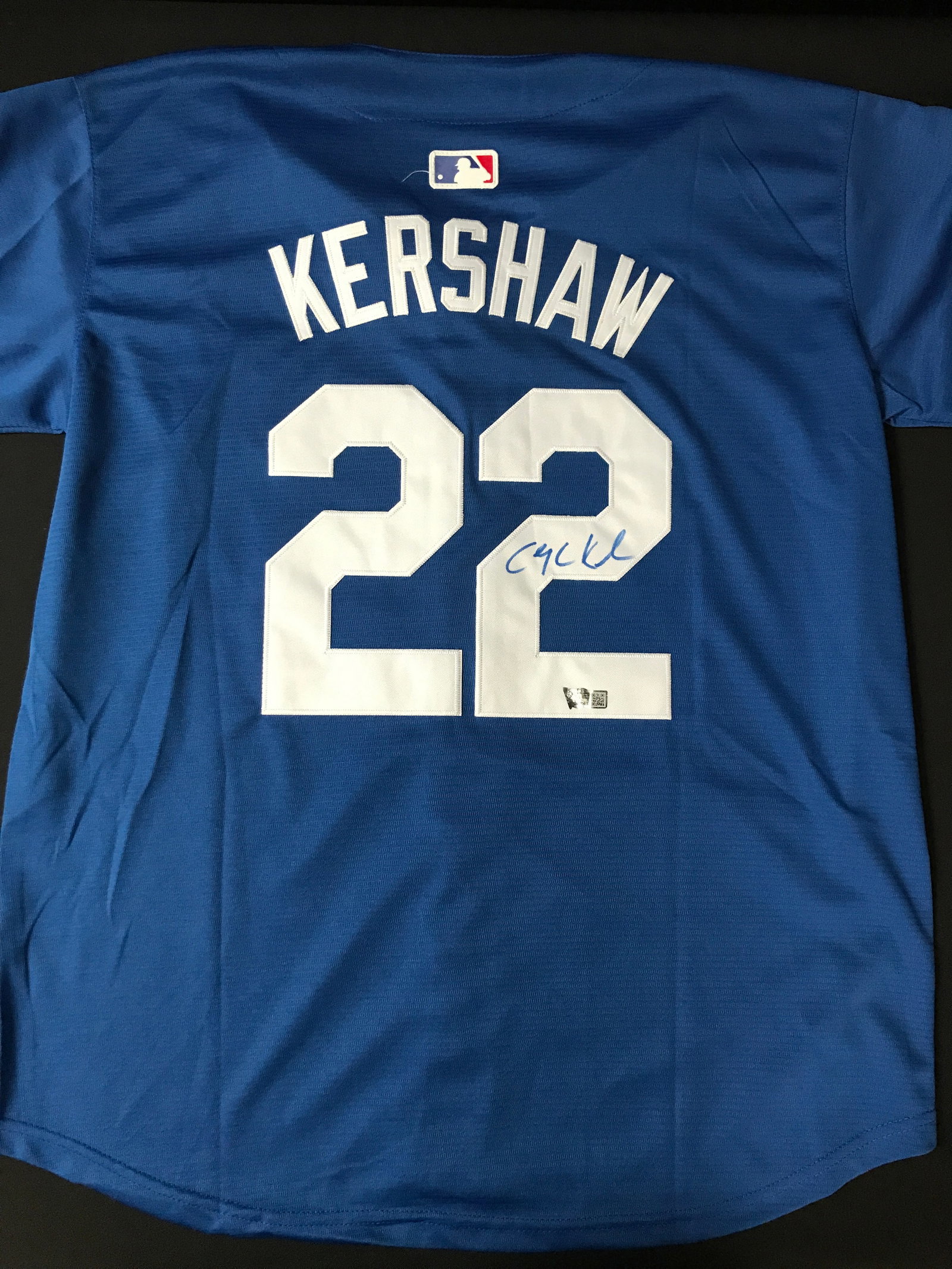 CLAYTON KERSHAW SIGNED LOS ANGELES DODGERS JERSEY - ACE COA: Prices are in Canadian dollars