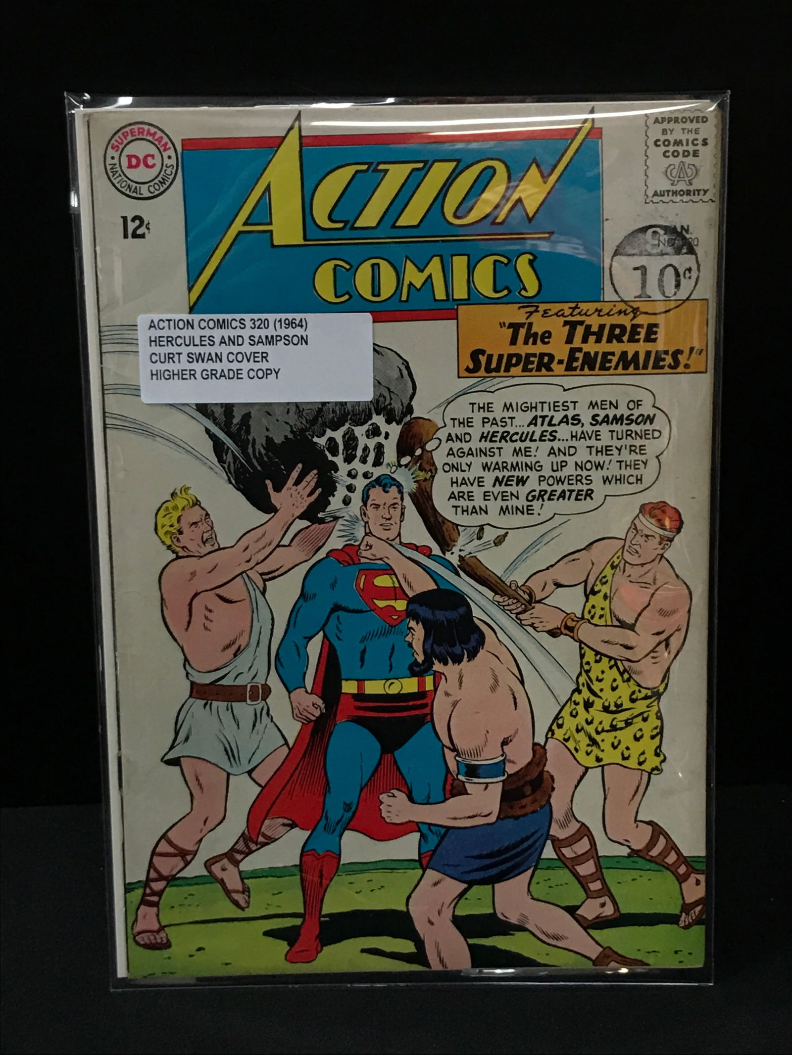 DC COMICS NO.320 ACTION COMICS: Prices are in Canadian dollars