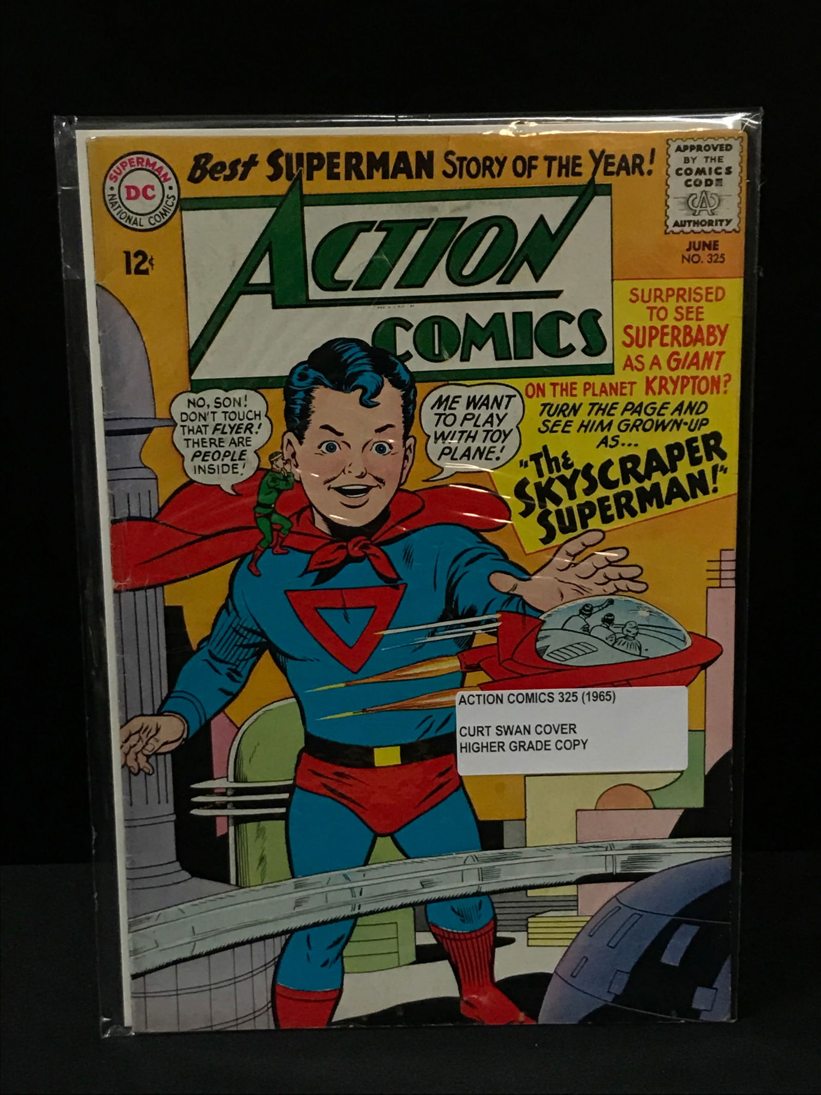 DC COMICS NO.325 ACTION COMICS: Prices are in Canadian dollars