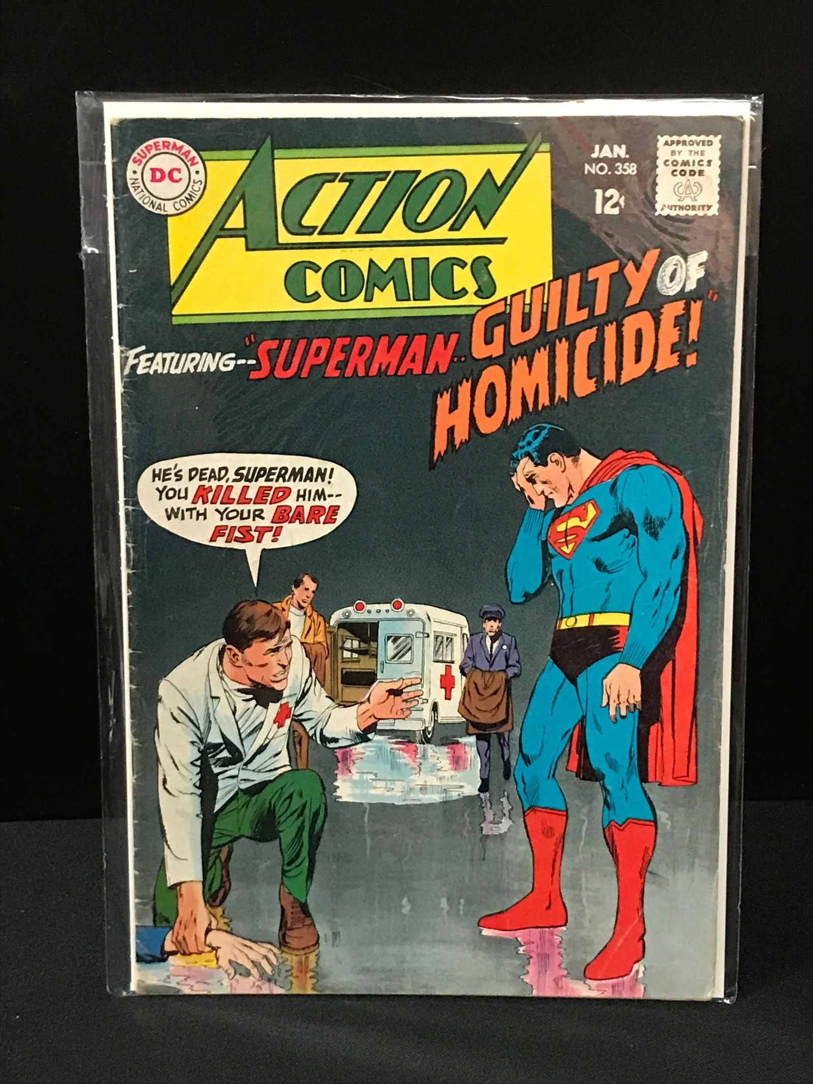 DC COMICS NO.358 ACTION COMICS: Prices are in Canadian dollars