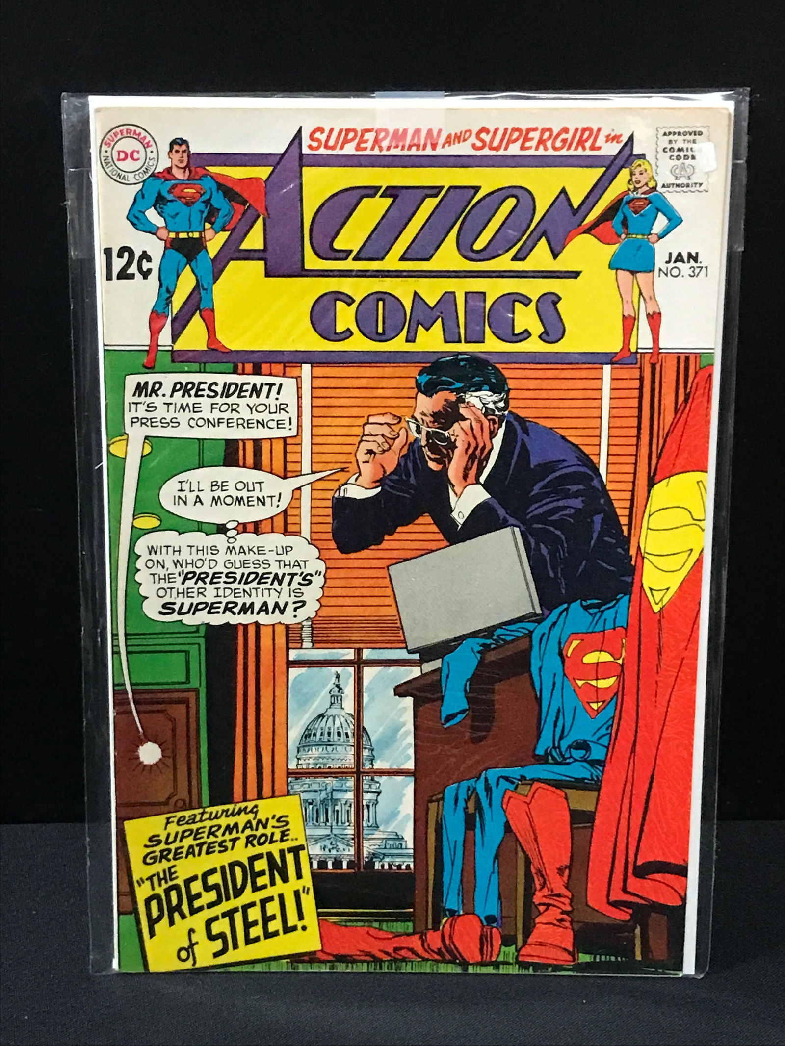 DC COMICS NO.371 ACTION COMICS (1 of 1)