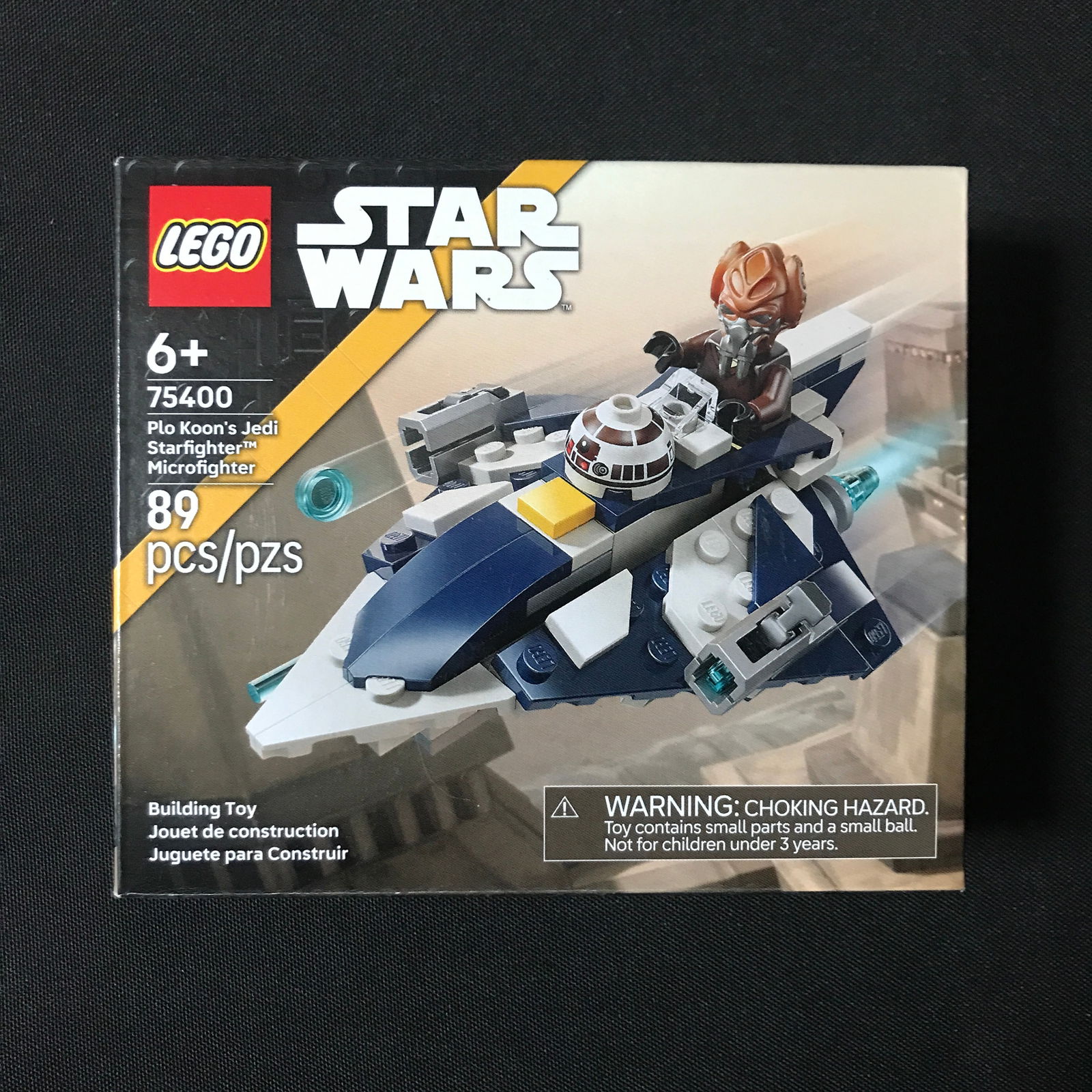 LEGO STAR WAR #75400 PLO KOON'S JEDI STARFIGHTER MICROFIGHTER IN ORIGINAL BOX - RETIRED: Prices are in Canadian dollars