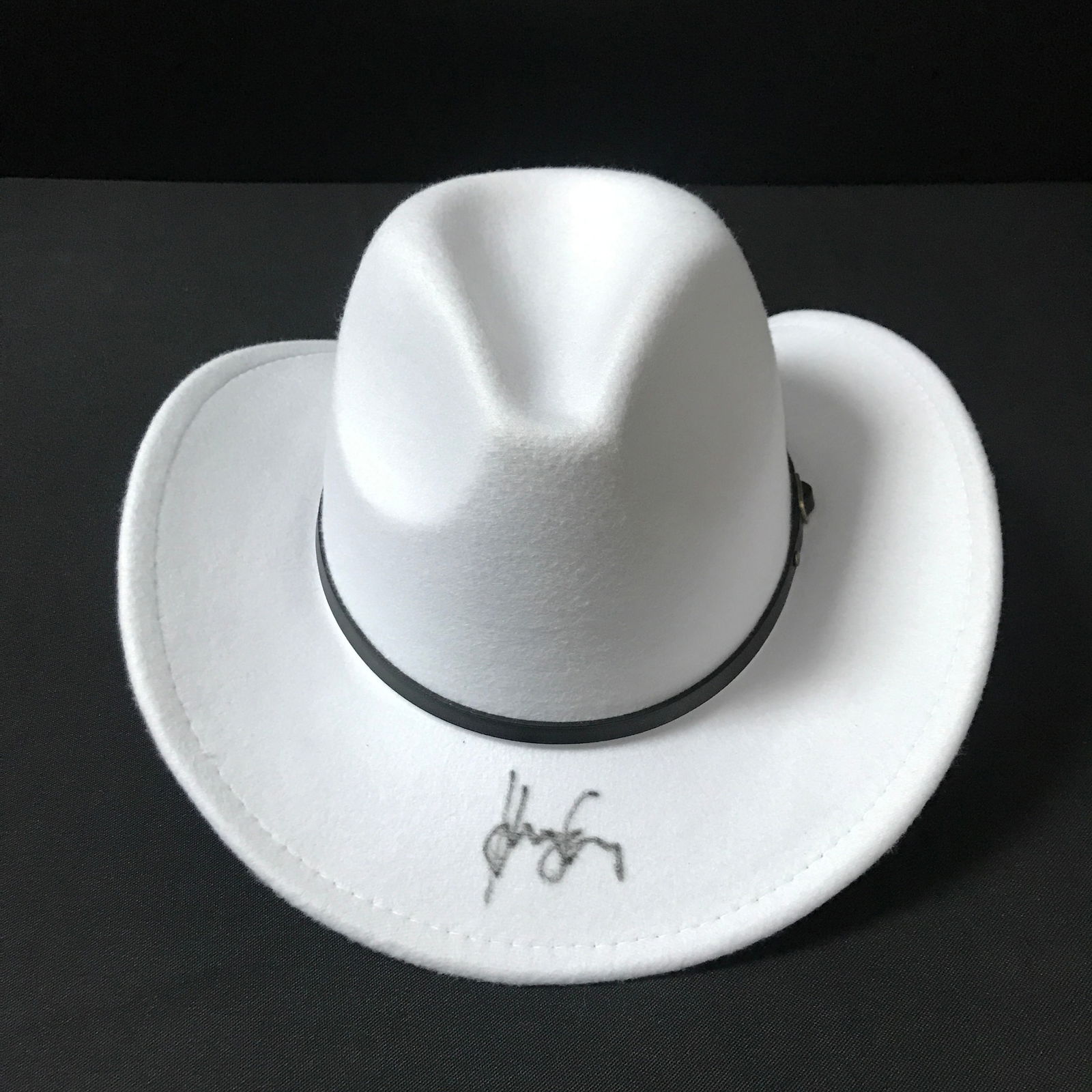 HARRISON FORD SIGNED 1923 COWBOY HAT - KB COA (1 of 2)