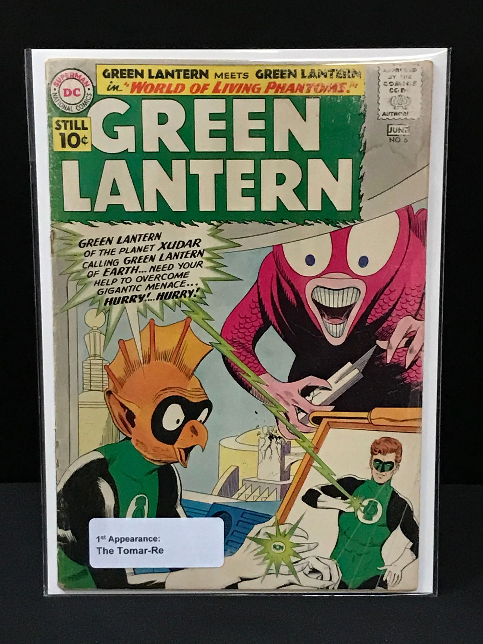 GREEN LANTERN #6 1ST APPEARANCE THE TOMER-RE - DC COMICS: Prices are in Canadian dollars