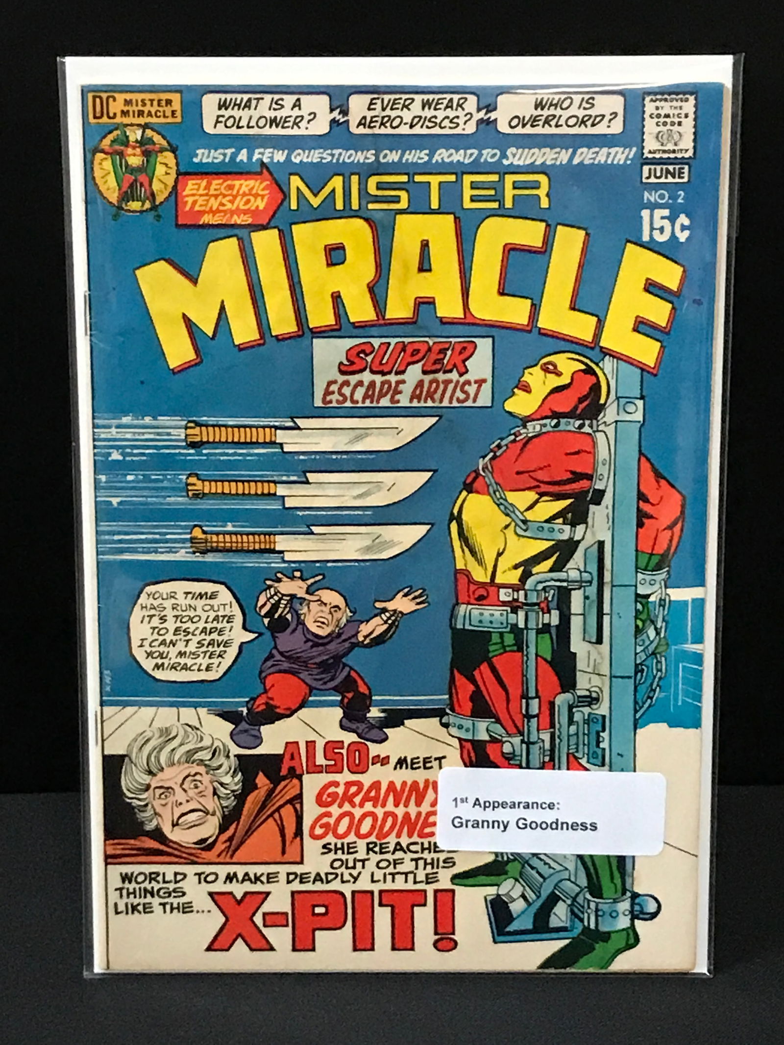 MISTER MIRACLE #2 1ST APPEARANCE GRANNY GOODNESS - DC COMICS (1 of 1)