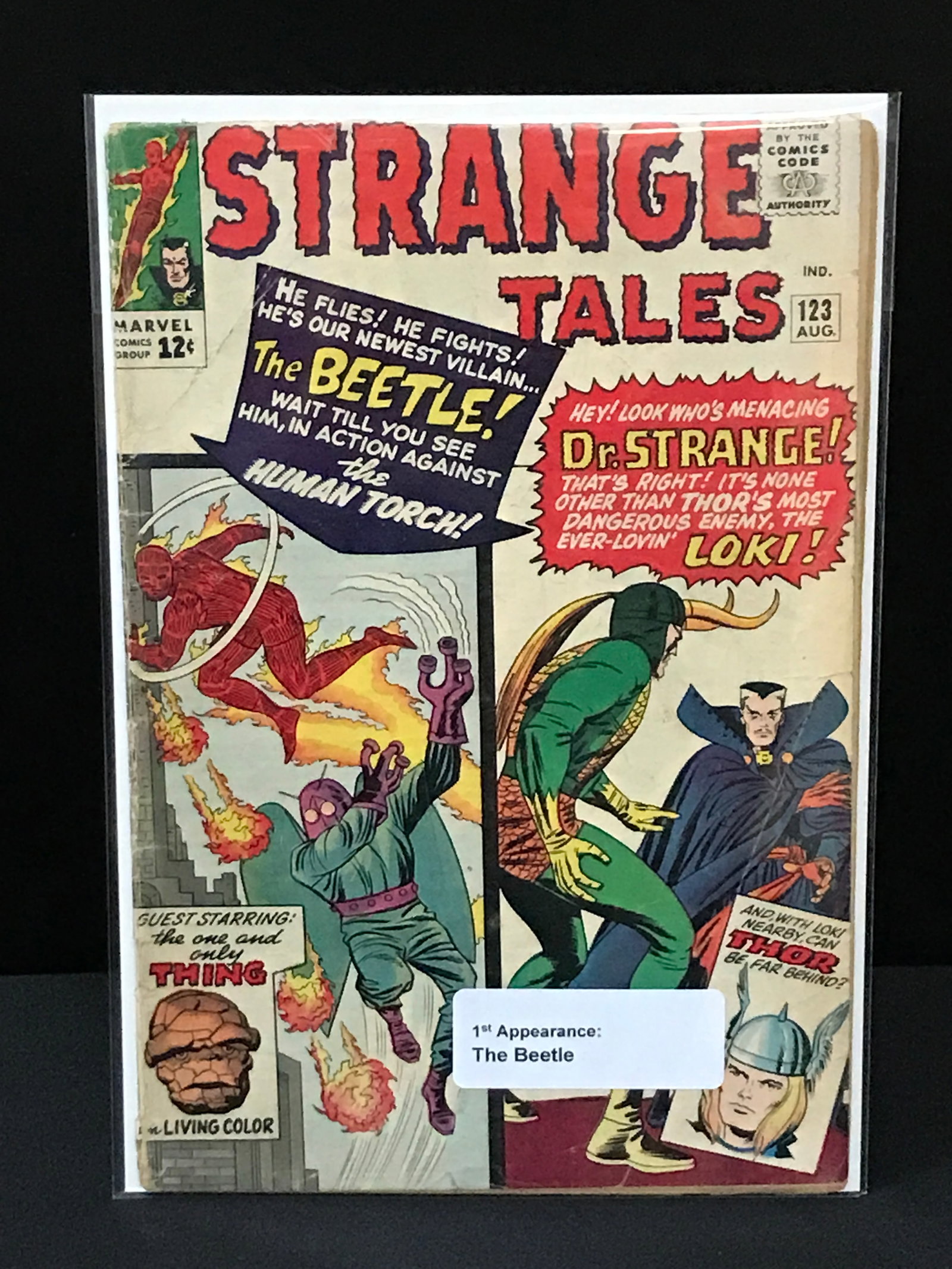 STRANGE TALES #123 1ST APPEARANCE THE BEETLE - MARVEL COMICS: Prices are in Canadian dollars