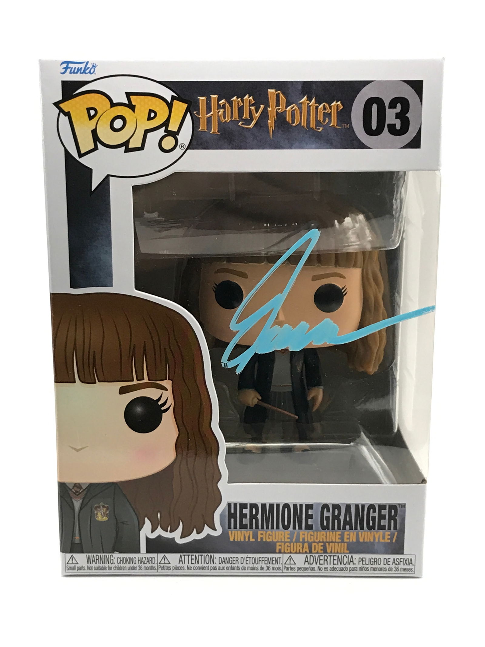 EMMA WATSON SIGNED HERMIONE GRANGER FUNKO POP - KB COA (1 of 2)