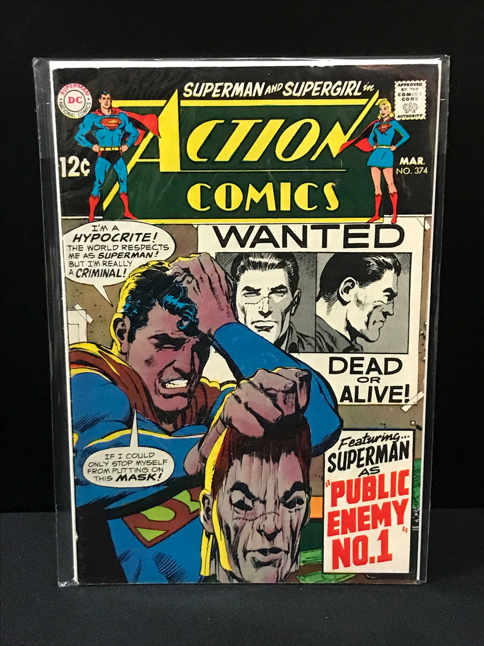 DC COMICS NO.374 ACTION COMICS: Prices are in Canadian dollars