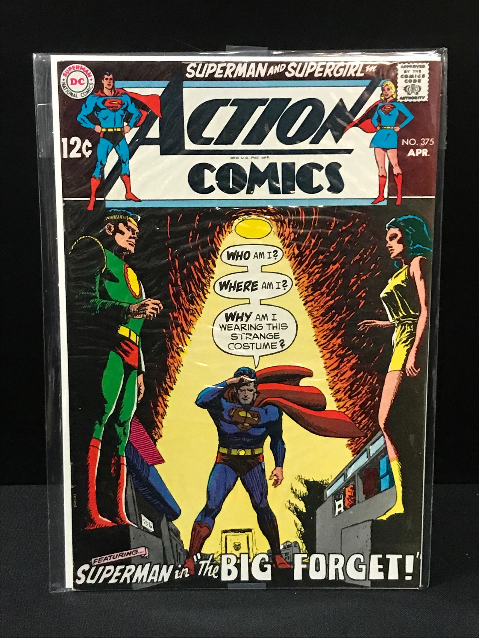 DC COMICS NO.375 ACTION COMICS (1 of 1)