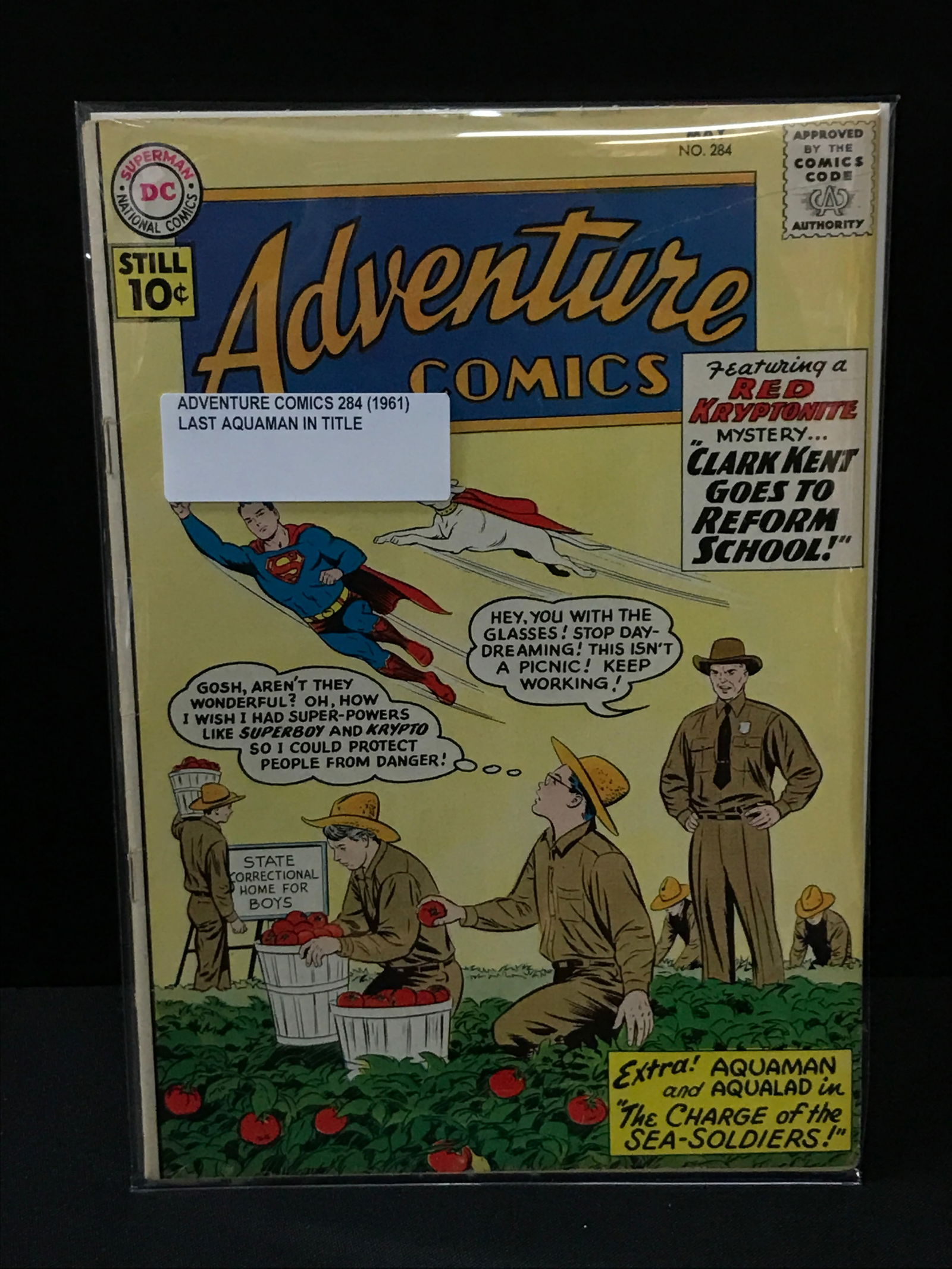 DC COMICS NO.284 ADVENTURE COMICS: Prices are in Canadian dollars