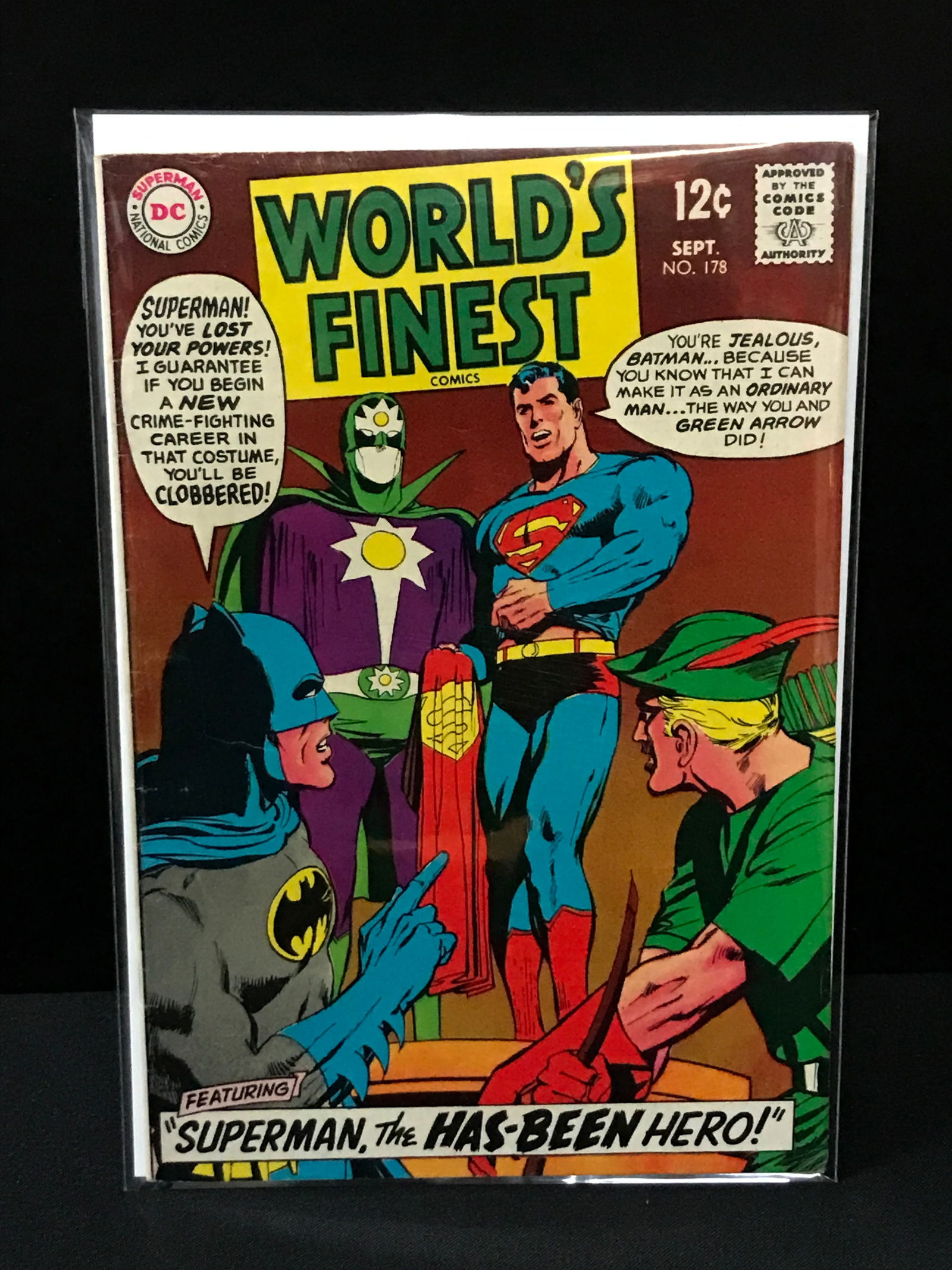 DC COMICS NO.178 WORLDS FINEST (1 of 1)