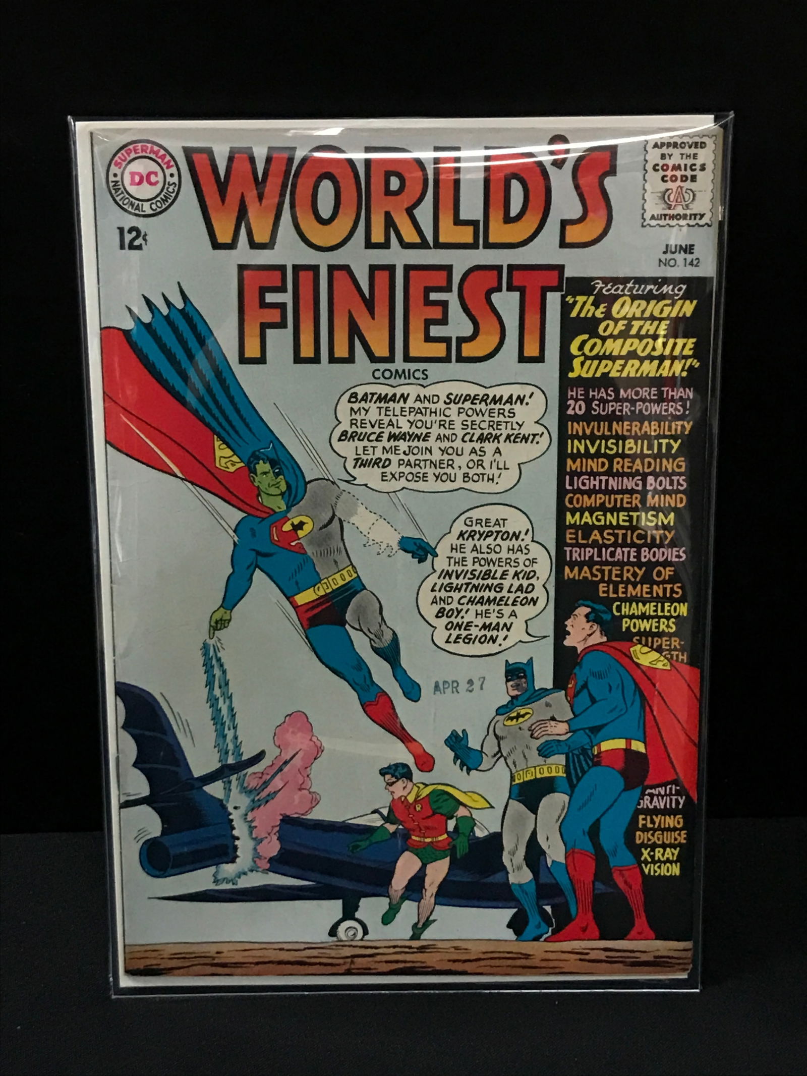 DC COMICS NO.142 WORLDS FINEST (1 of 1)