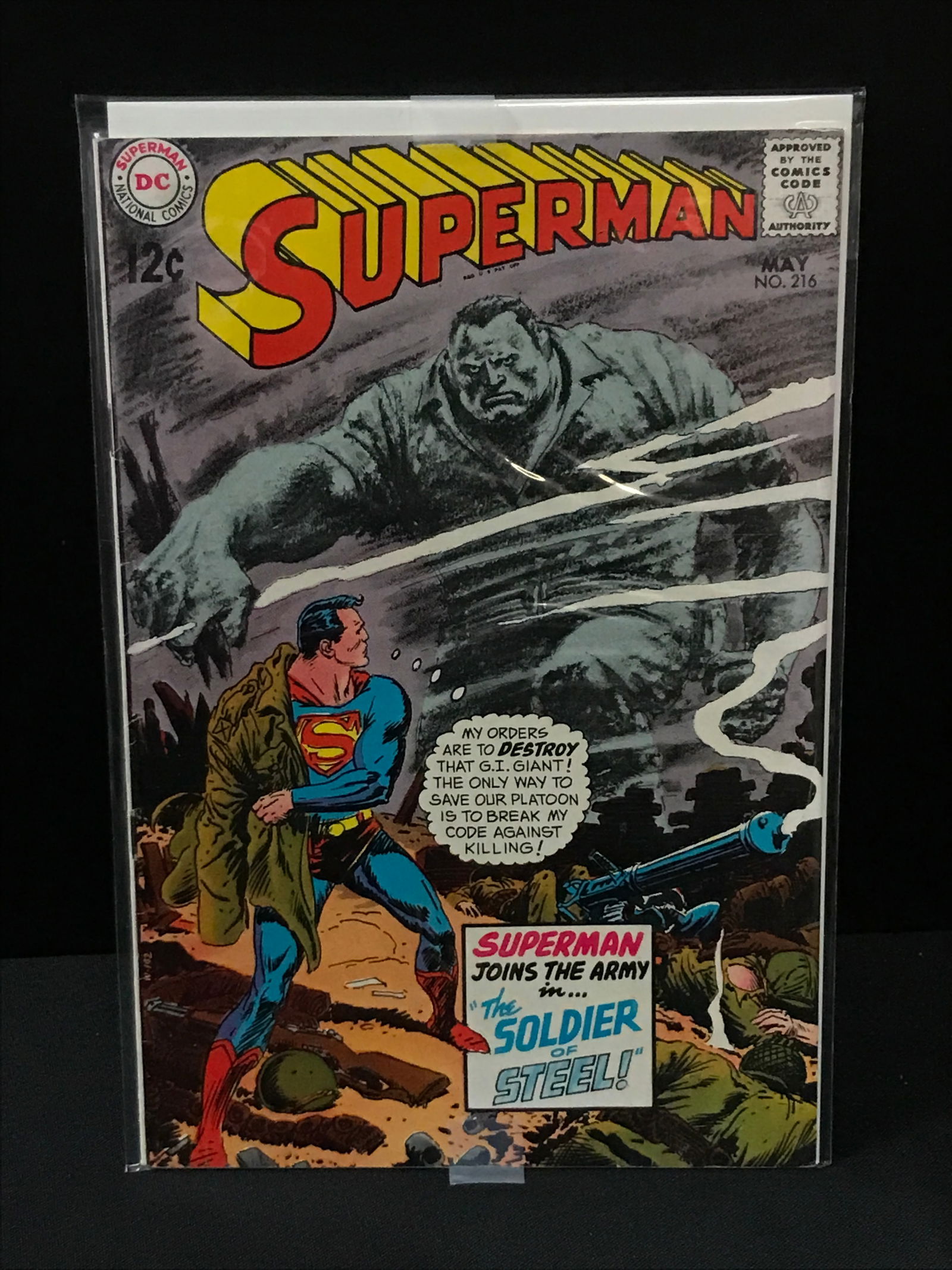 DC COMICS NO.216 SUPERMAN (1 of 1)