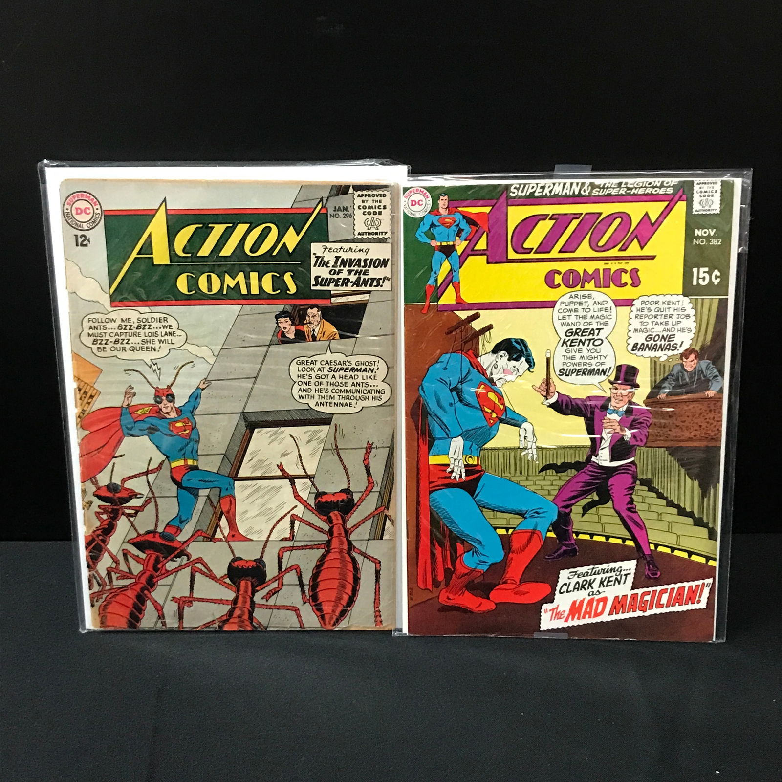 LOT OF 2 ACTION COMICS (DC COMICS) (1 of 1)