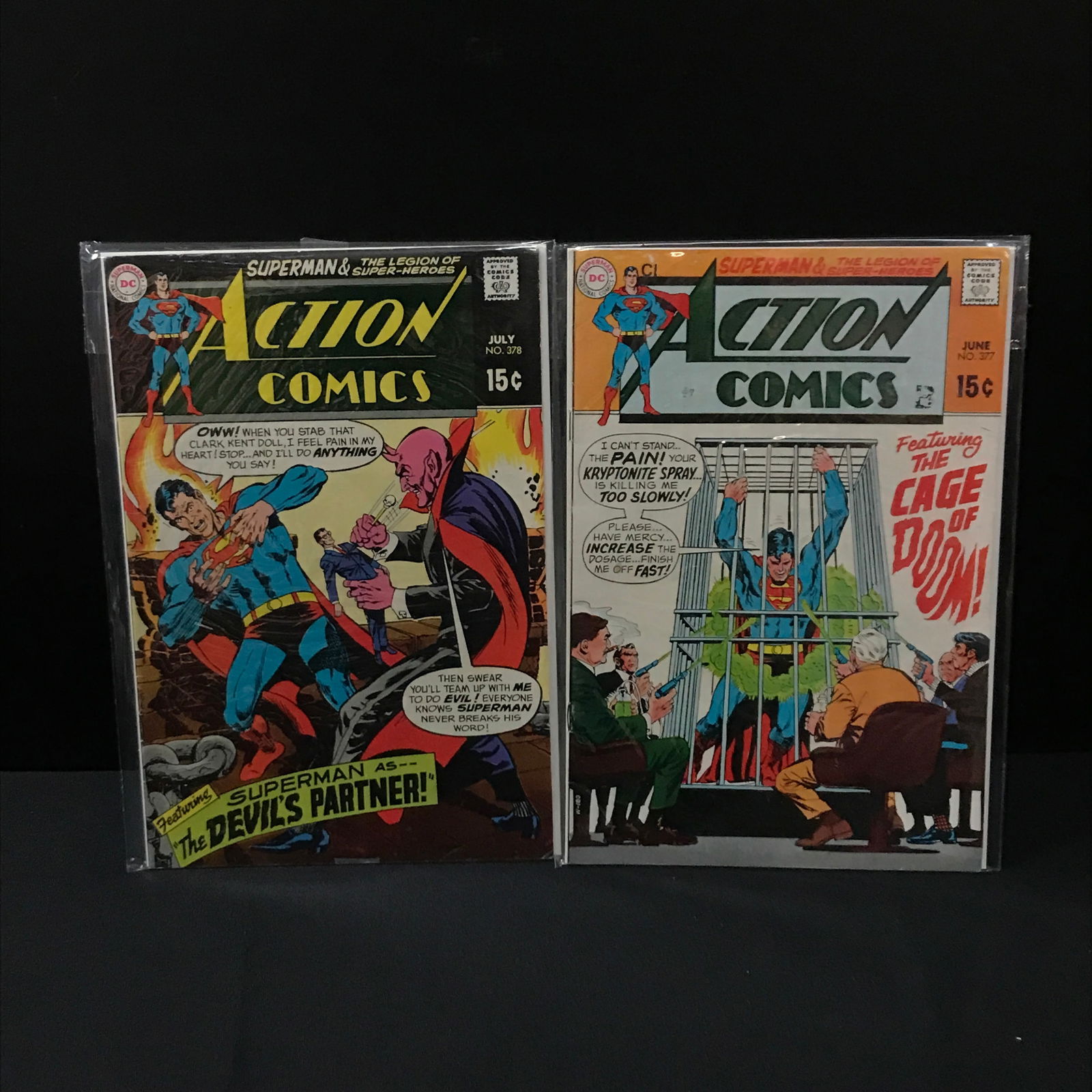 LOT OF 2 ACTION COMICS (DC COMICS) (1 of 1)