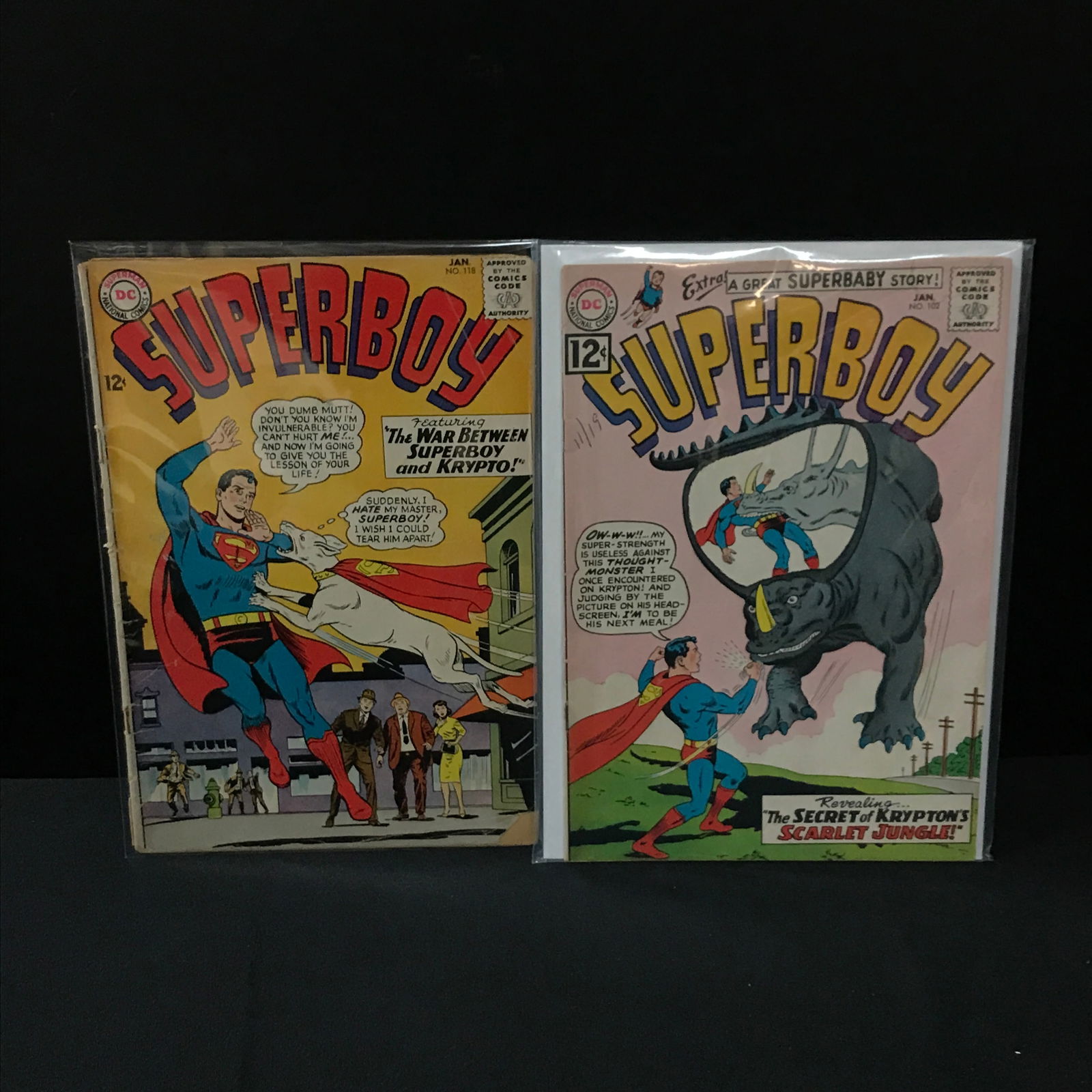 LOT OF 2 SUPERBOY COMICS (DC COMICS) (1 of 1)