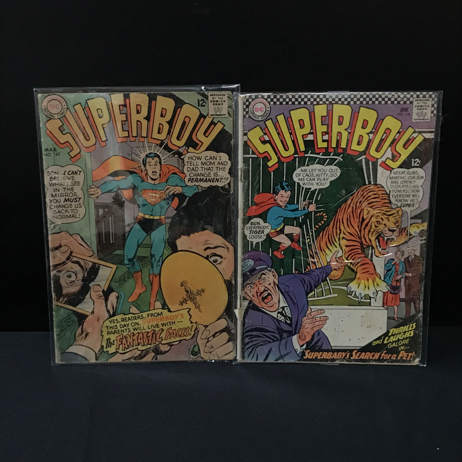 LOT OF 2 SUPERBOY COMICS (DC COMICS) (1 of 1)