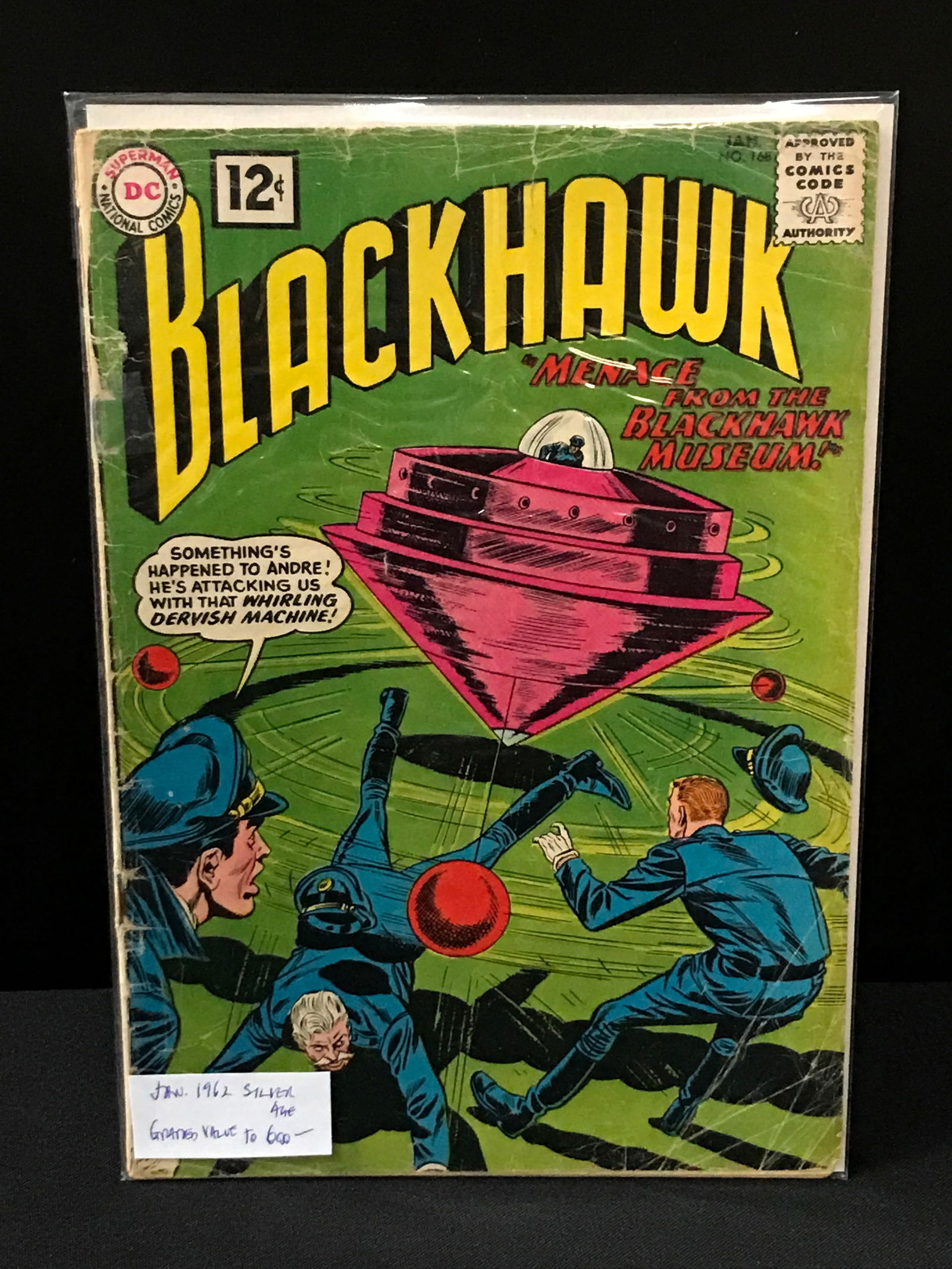 BLACKHAWK #168 (1962) - DC COMICS: Prices are in Canadian dollars