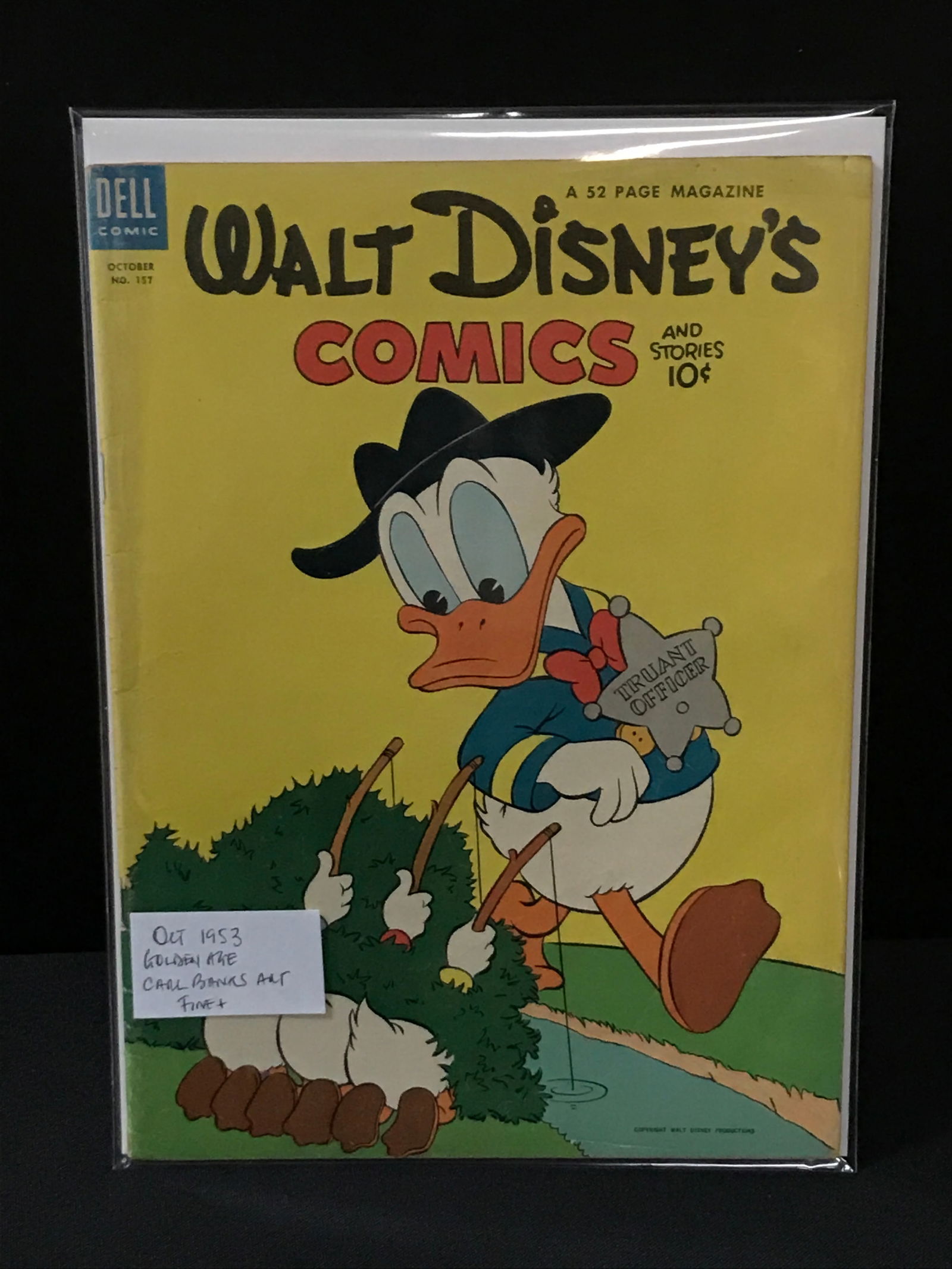 WALT DISNEY'S COMICS #157 (1953) - DELL COMICS (1 of 1)