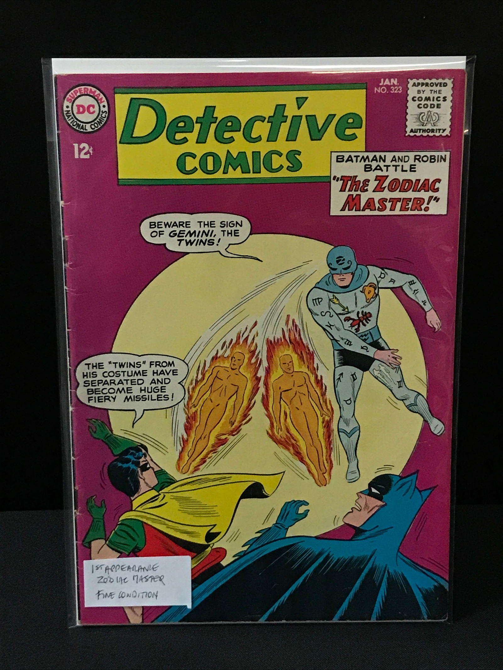 DETECTIVE COMICS #323 1ST APPEARANCE ZODIAC MASTER - DC COMICS (1 of 1)