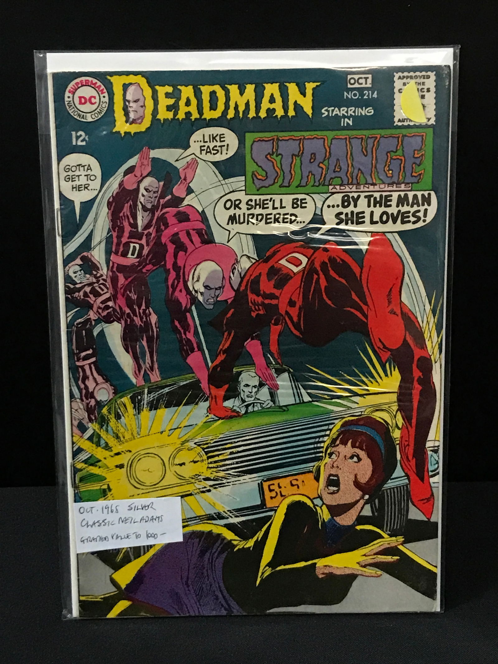 DC COMICS NO.214 DEADMAN: Prices are in Canadian Dollars