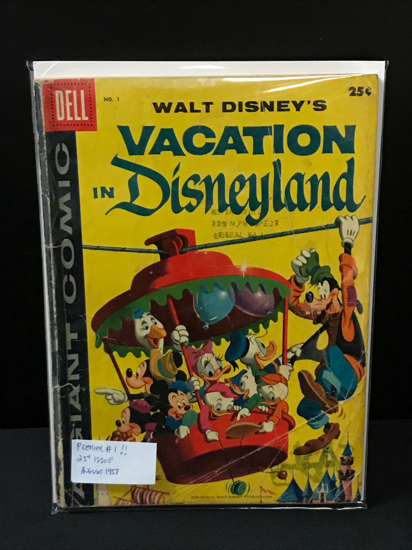 DELL COMICS NO.1 WALT DISNEYS VACTION IN WONDERLAND: Prices are in Canadian Dollars