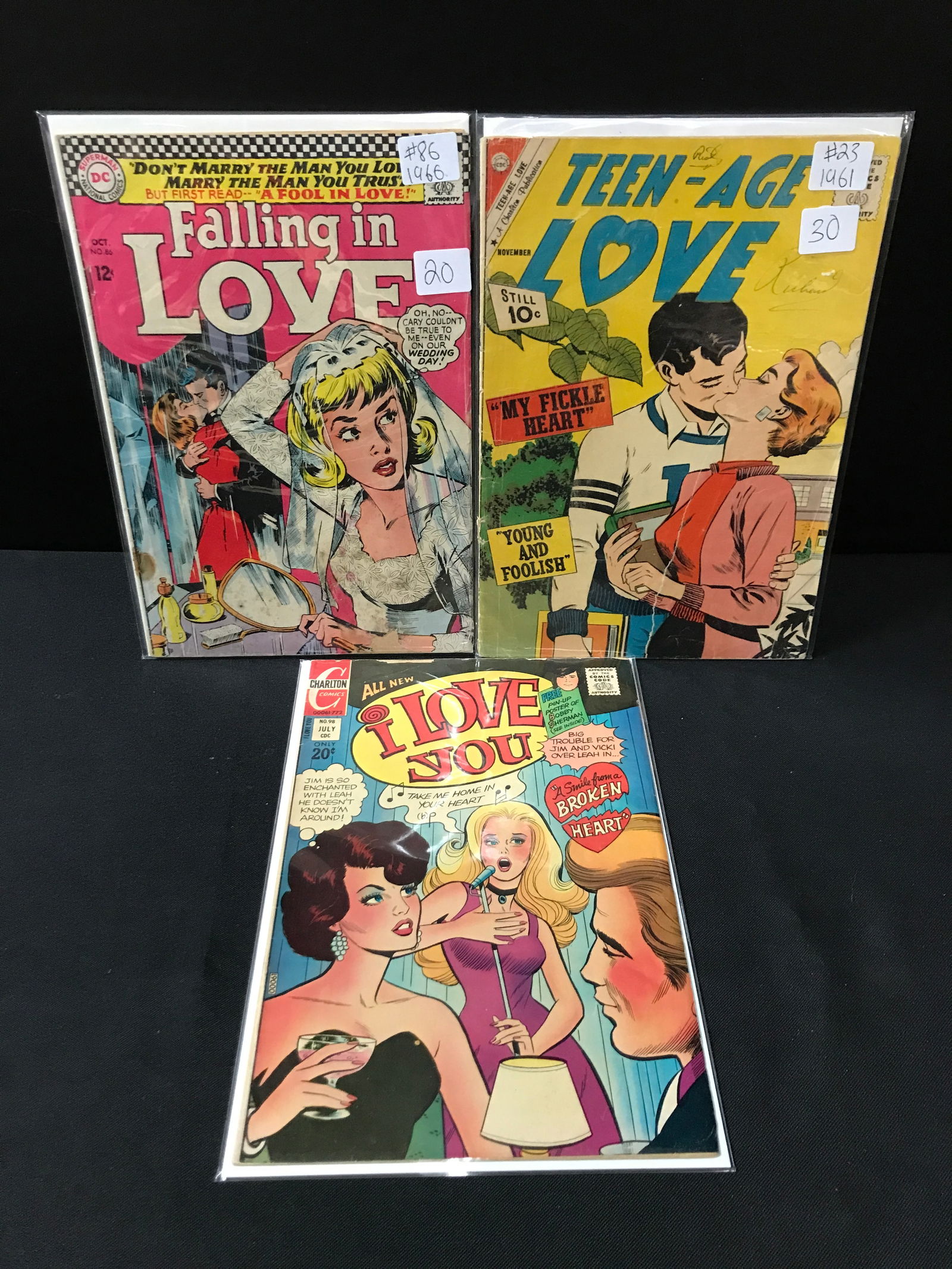 LOT OF 3 COMICS VARIOUS TITLES: Prices are in Canadian Dollars