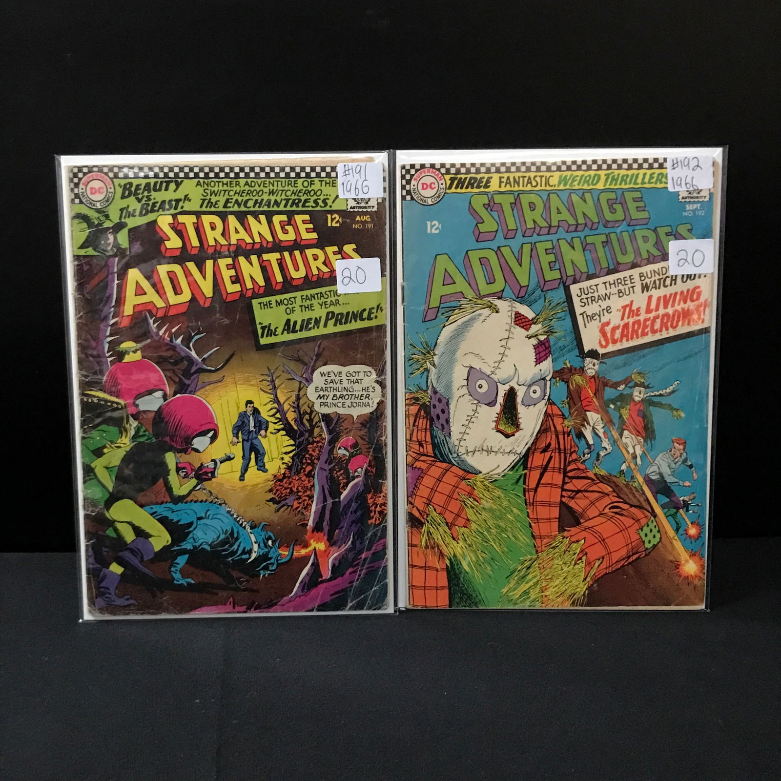 LOT OF 2 STRANGE ADVENTURES COMICS (DC COMICS) (1 of 1)