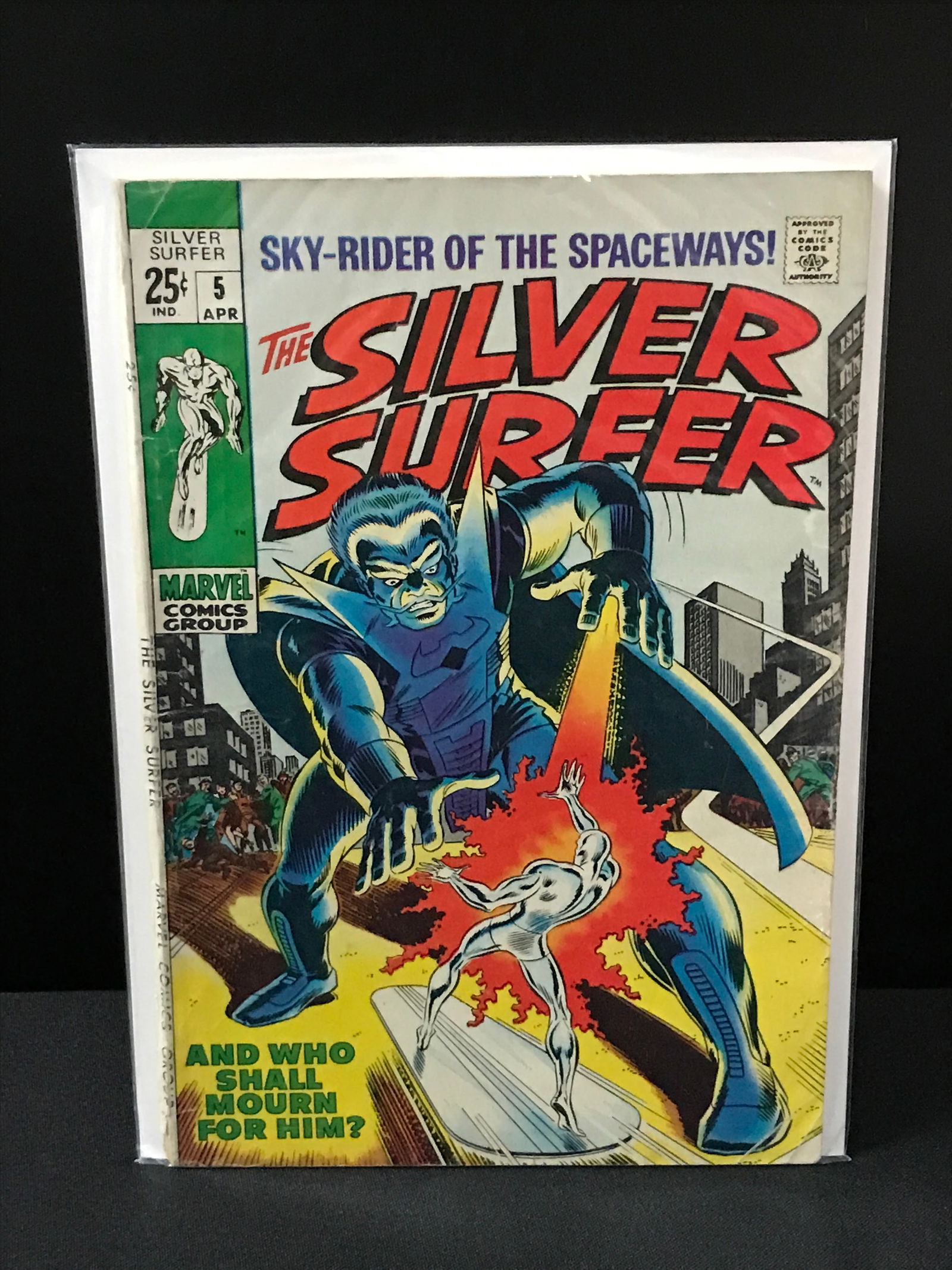 THE SILVER SURFER #5 - MARVEL COMICS (1 of 1)