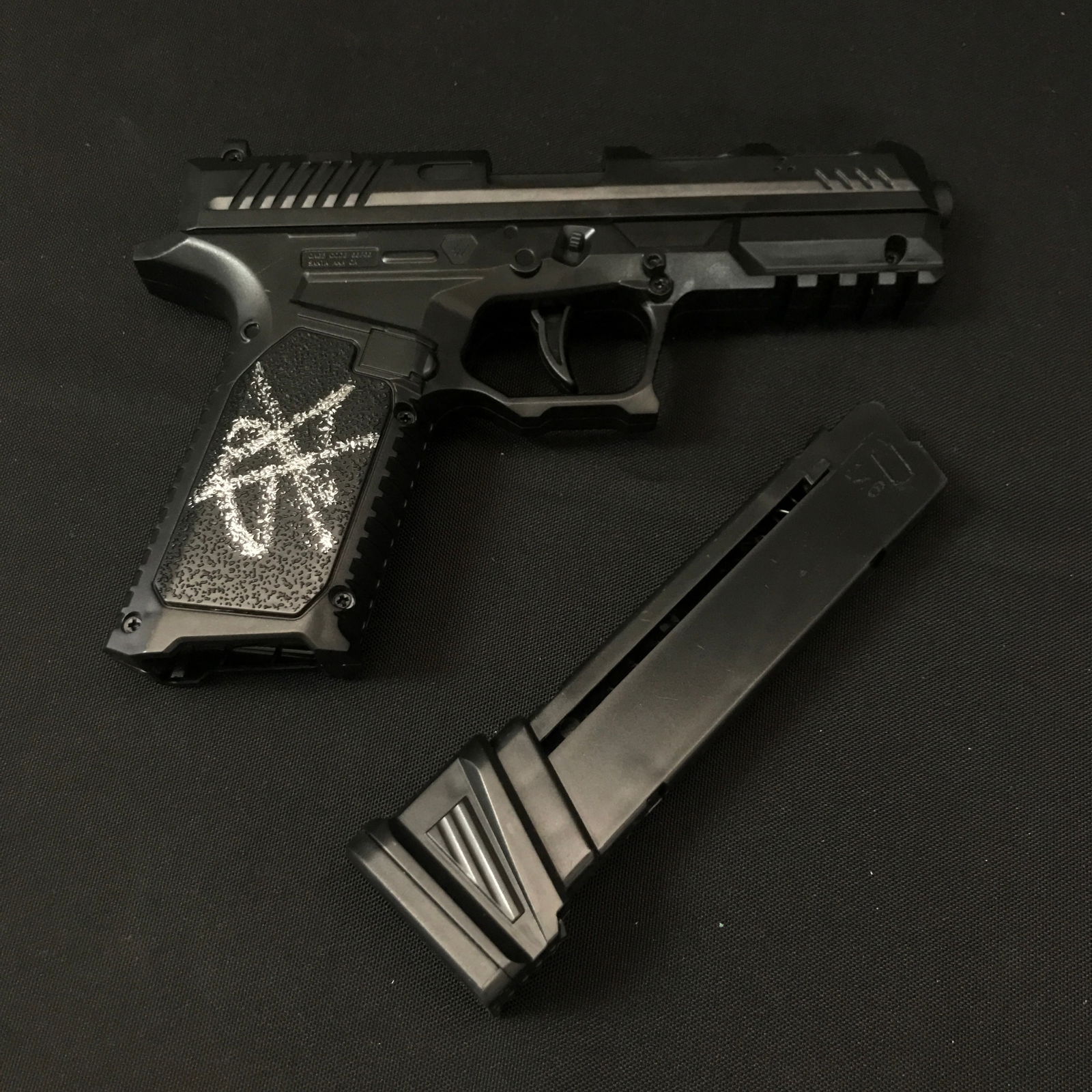 JOHN CENA SIGNED FAST AND FURIOUS PROP GUN WWOC COA: Prices are in Canadian dollars