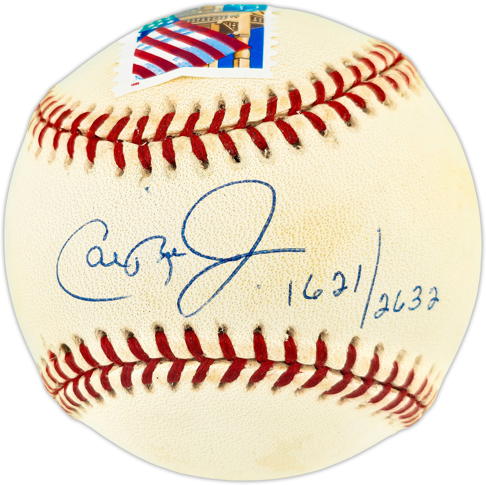 CAL RIPKEN JR SIGNED BASEBALL 1621/2632 BECKETT COA (1 of 2)
