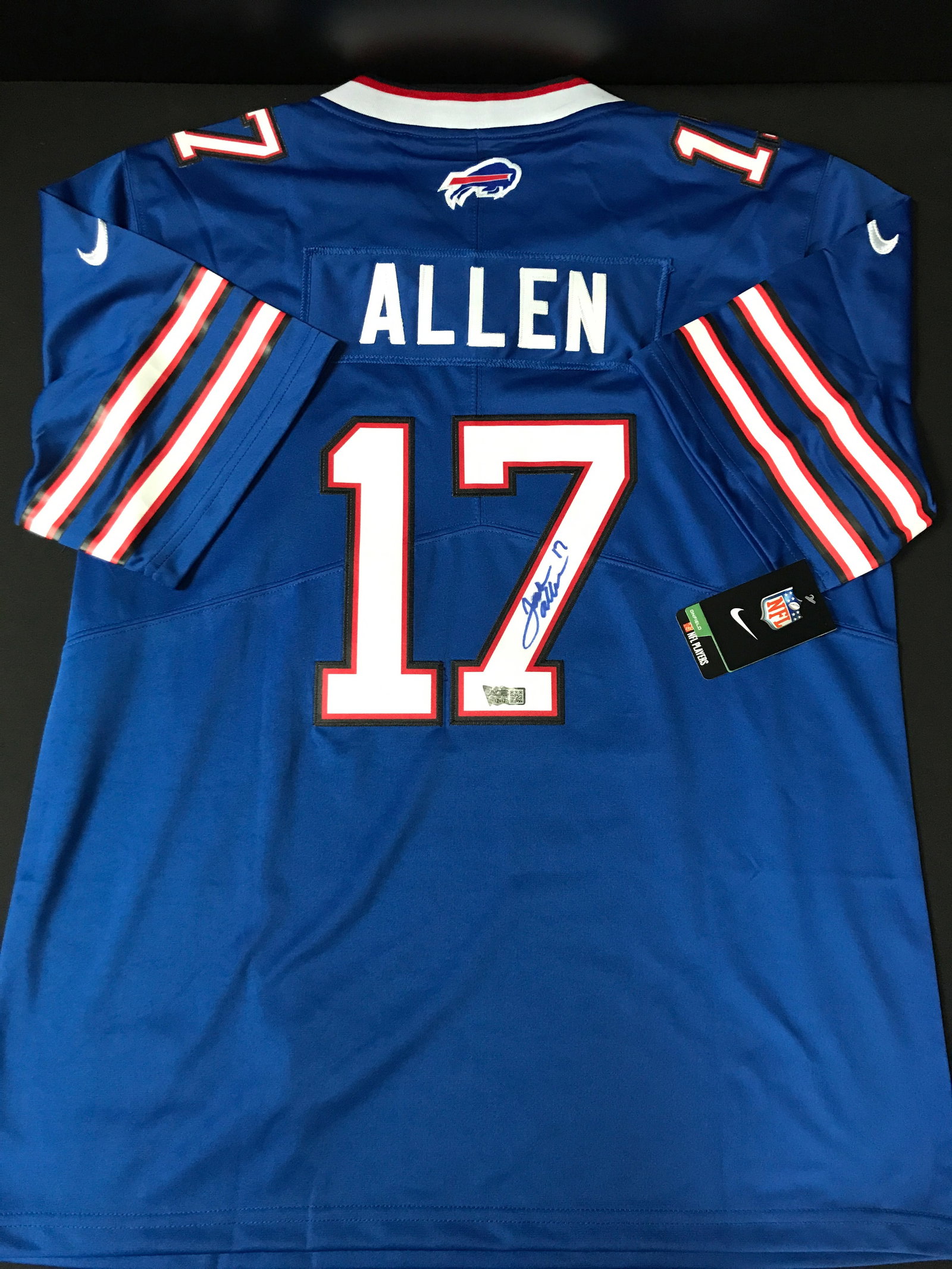 JOSH ALLEN SIGNED BUFFALO BILLS FOOTBALL JERSEY - ACE COA: Prices are in Canadian dollars