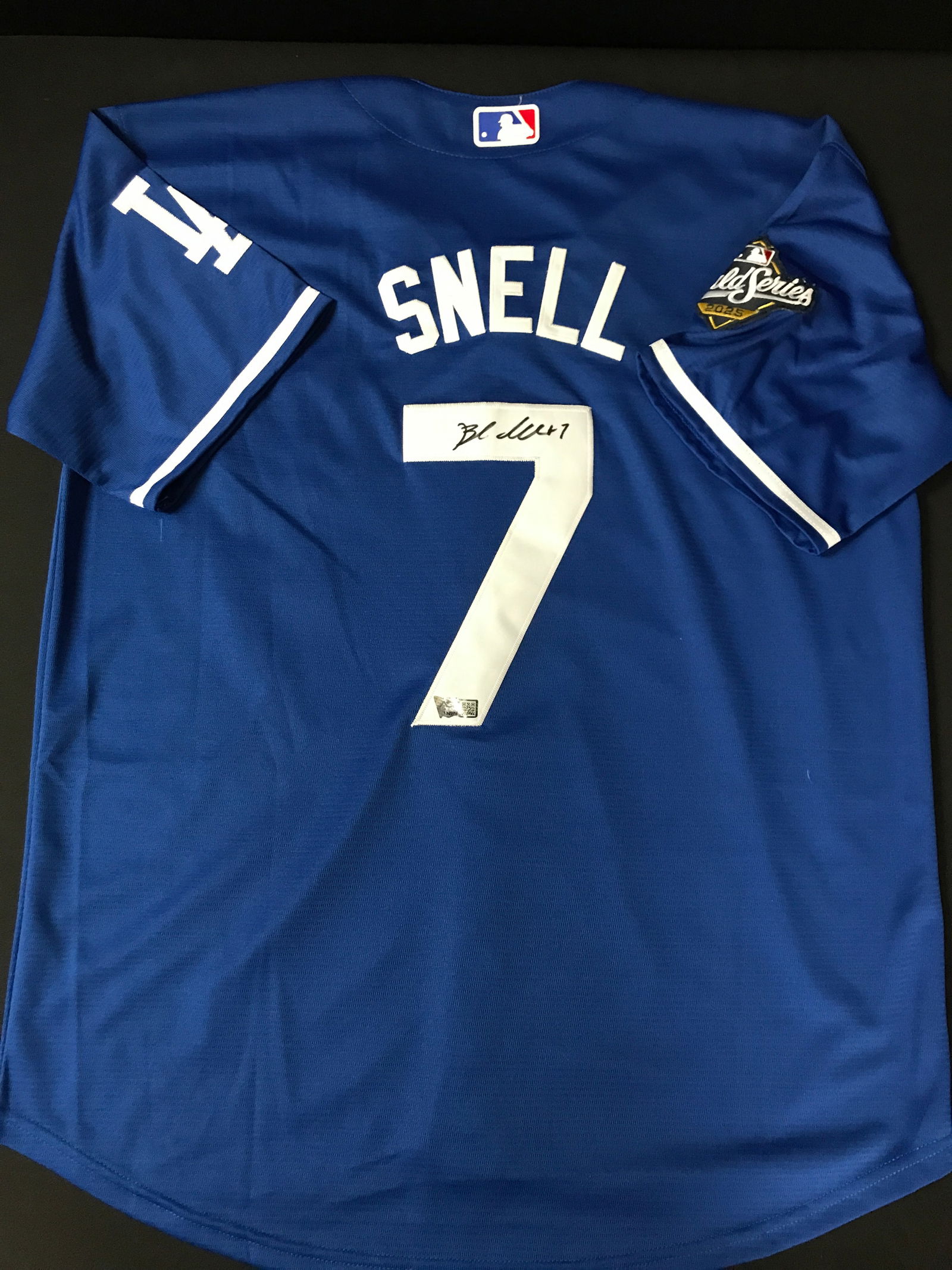 BLAKE SNELL SIGNED LOS ANGELES DODGERS JERSEY - ACE COA: Prices are in Canadian dollars