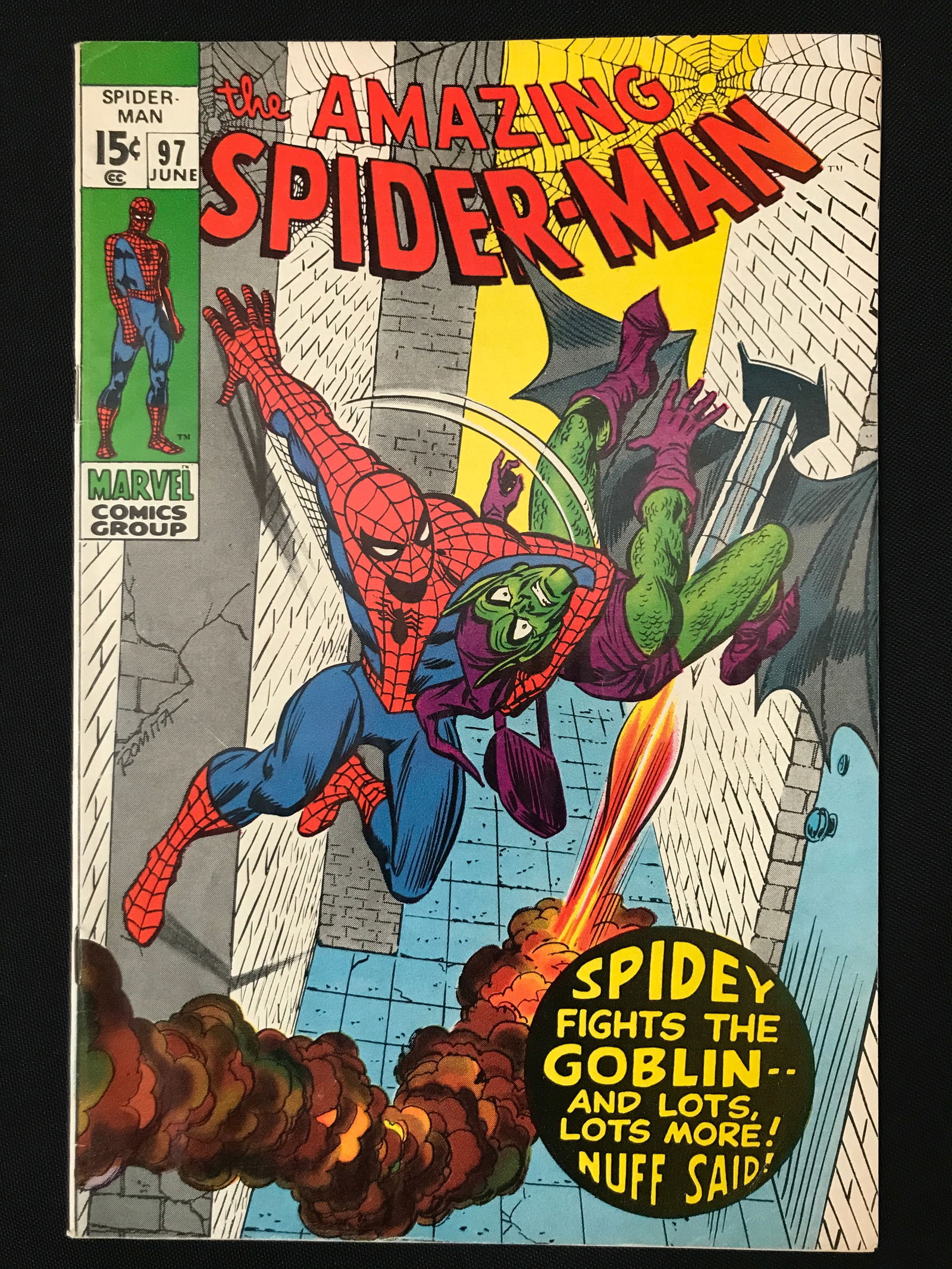 THE AMAZING SPIDERMAN #97 - MARVEL COMICS (1 of 2)