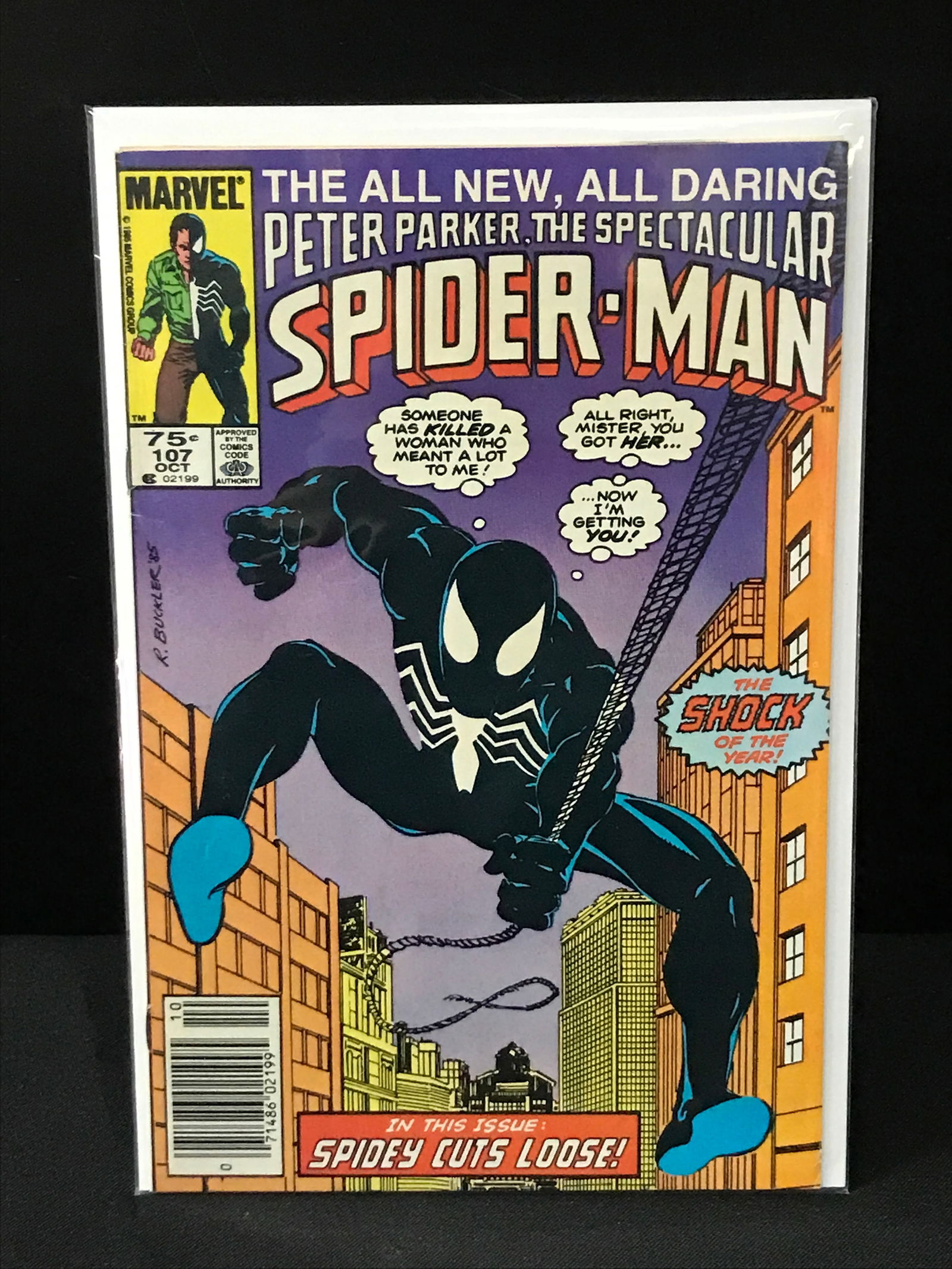 MARVEL COMICS PETER PARKER AND THE SPECTACULAR SPIDER-MAN NO.107: Prices are in Canadian dollars