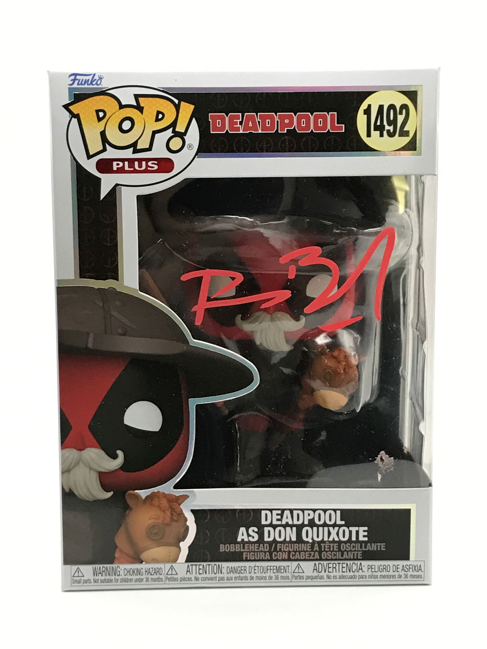 RYAN REYNOLDS SIGNED FUNKO POP! KB AUTHENTICS COA (1 of 2)