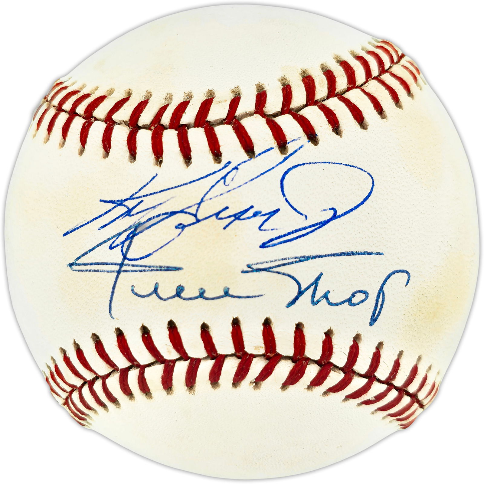 KEN GRIFFEY JR AND WILLIE MAYS SIGNED BASEBALL BECKETT COA (1 of 2)