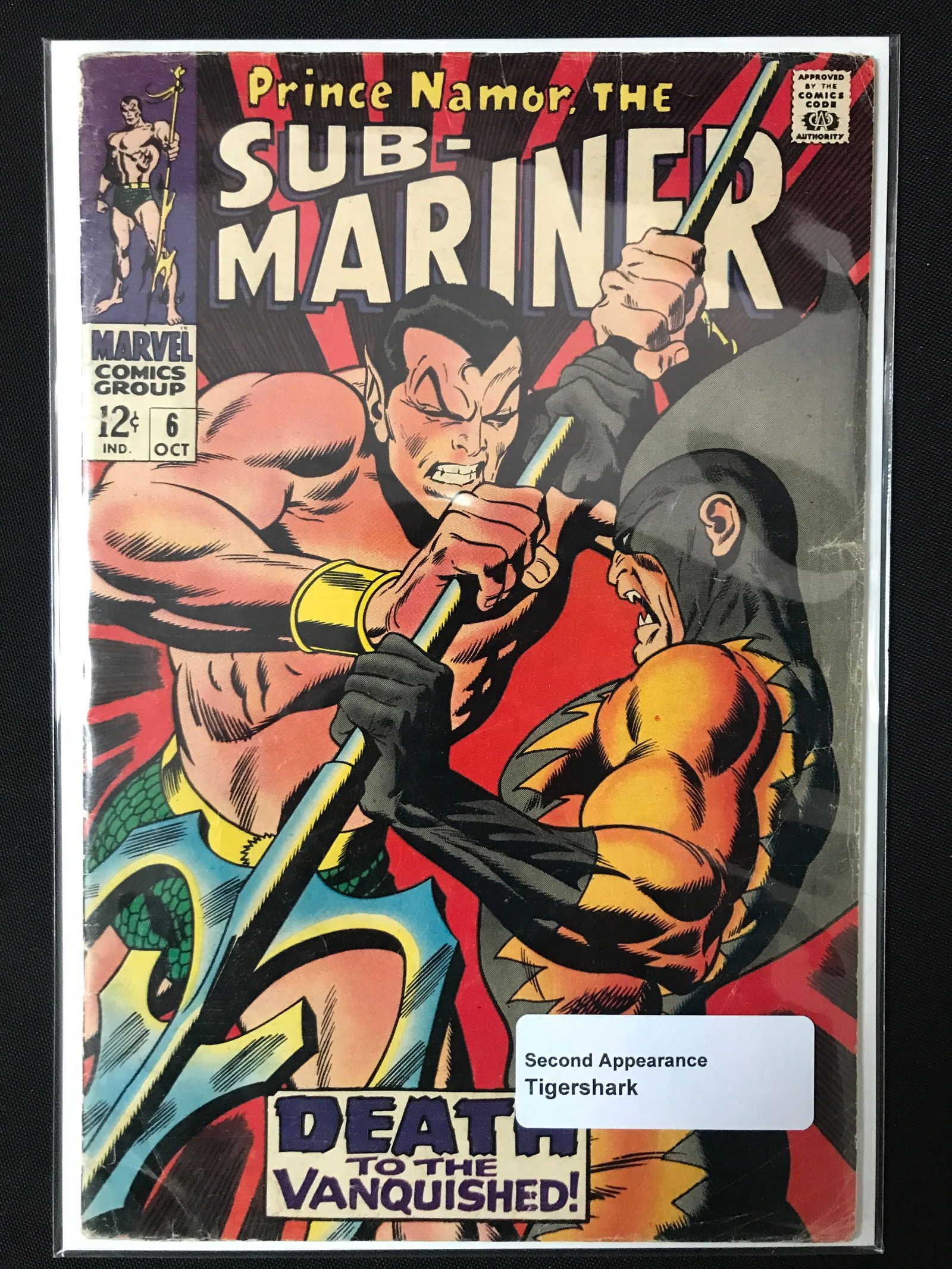 MARVEL COMICS SUB-MARINER NO.6 (1 of 1)