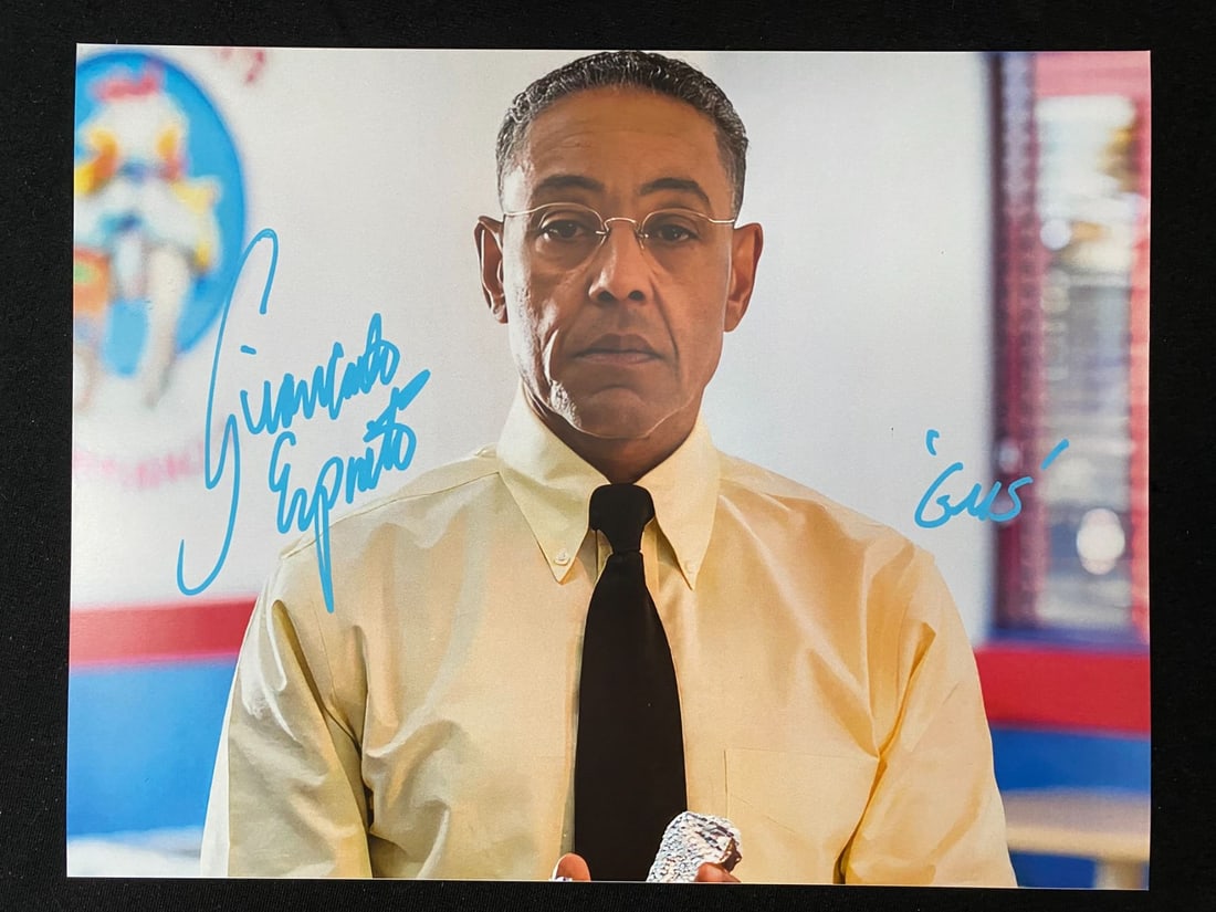 GIANCARLO ESPOSITO SIGNED BREAKING BAD 8X10 - WWOC COA: Prices are in Canadian dollars