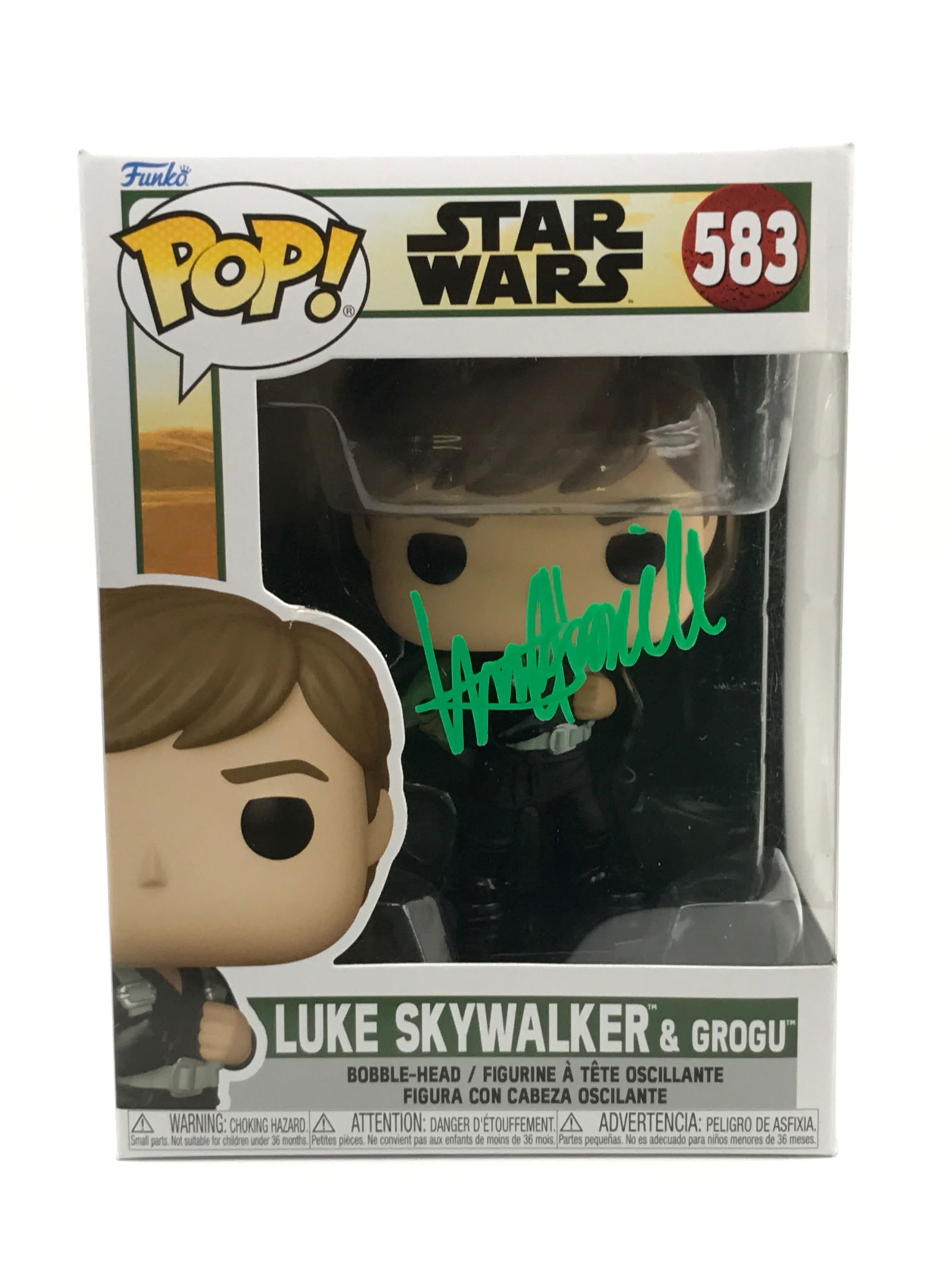 MARK HAMILL SIGNED FUNKO POP! KB AUTHENTICS COA (1 of 2)